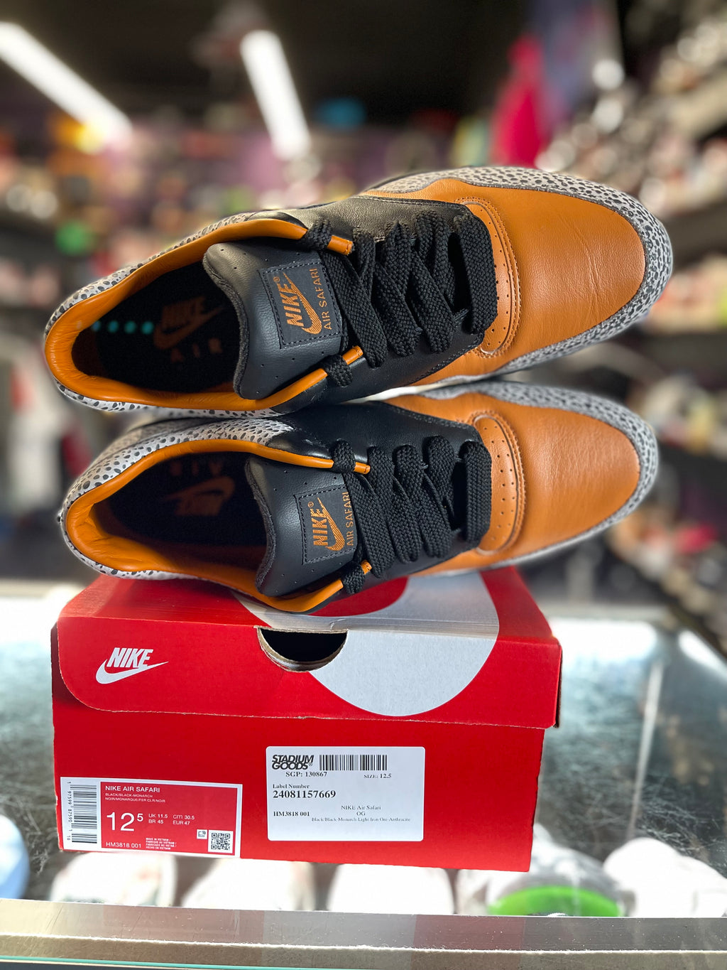 2024 Nike Air Safari Electric "OG Black Monarch"