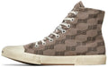 Balenciaga High Top Monogram BB "Dark Mink"