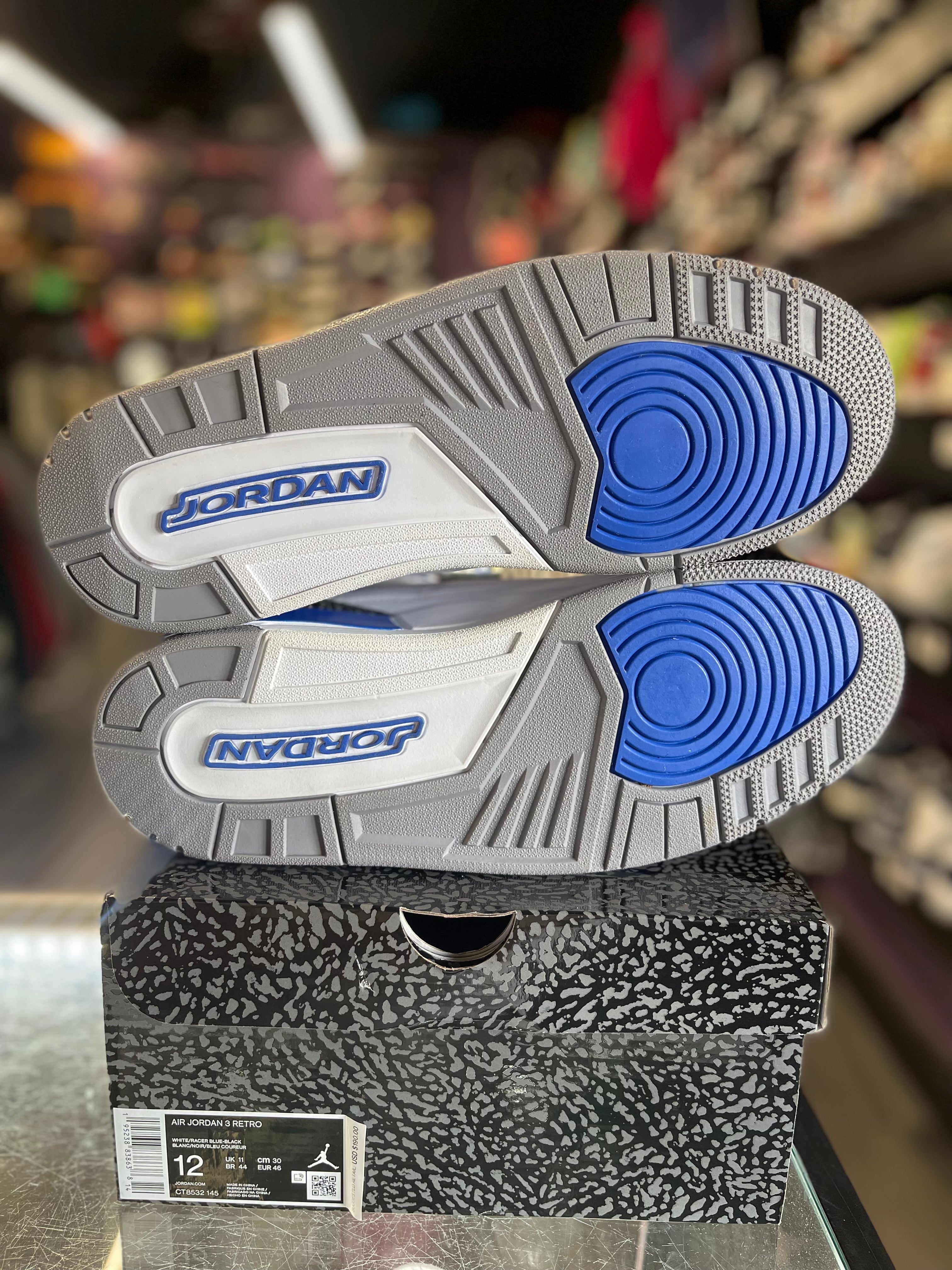 2021 Air Jordan Retro 3 "Racer Blue"