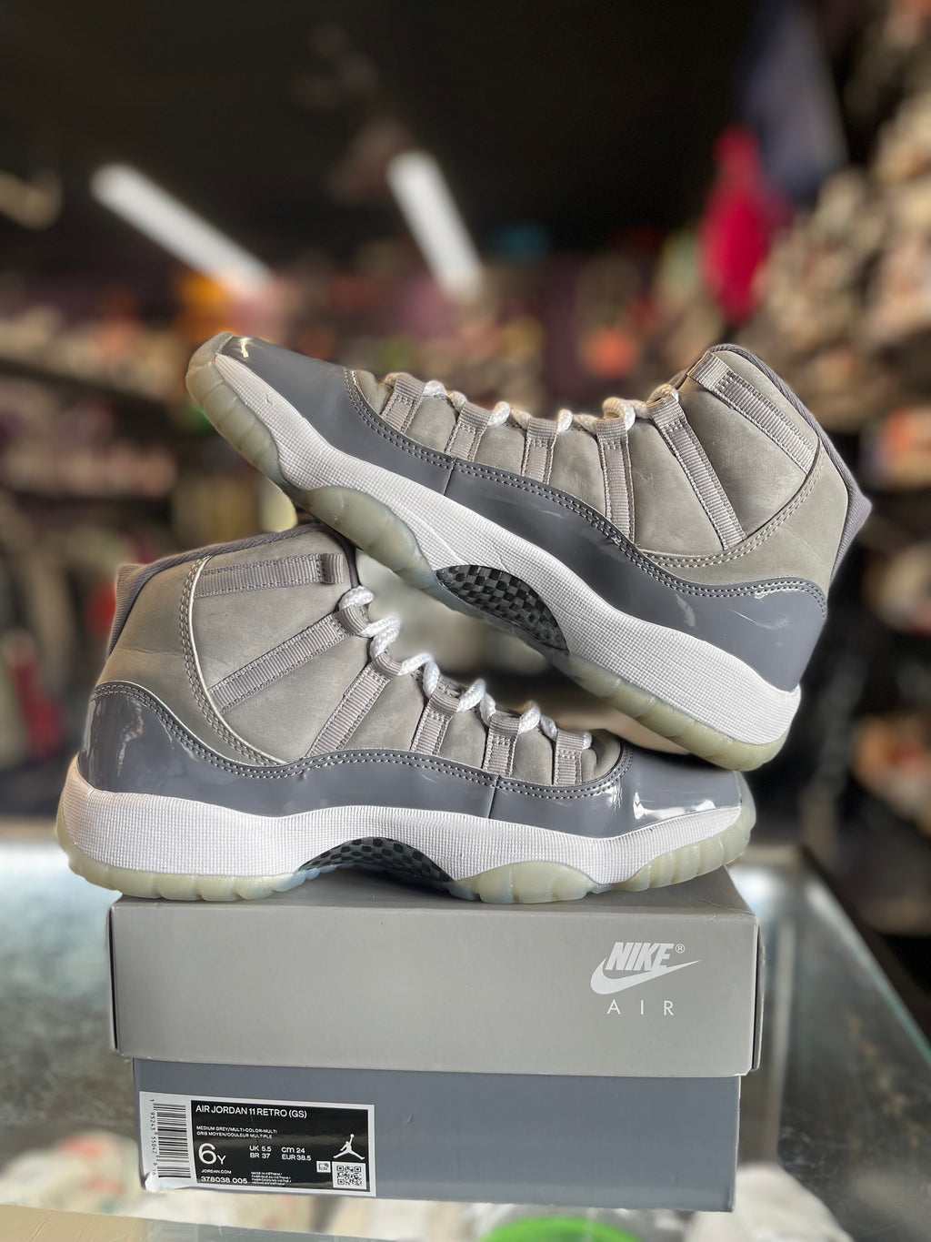 2021 Air Jordan Retro 11 "Cool Grey" (GS)