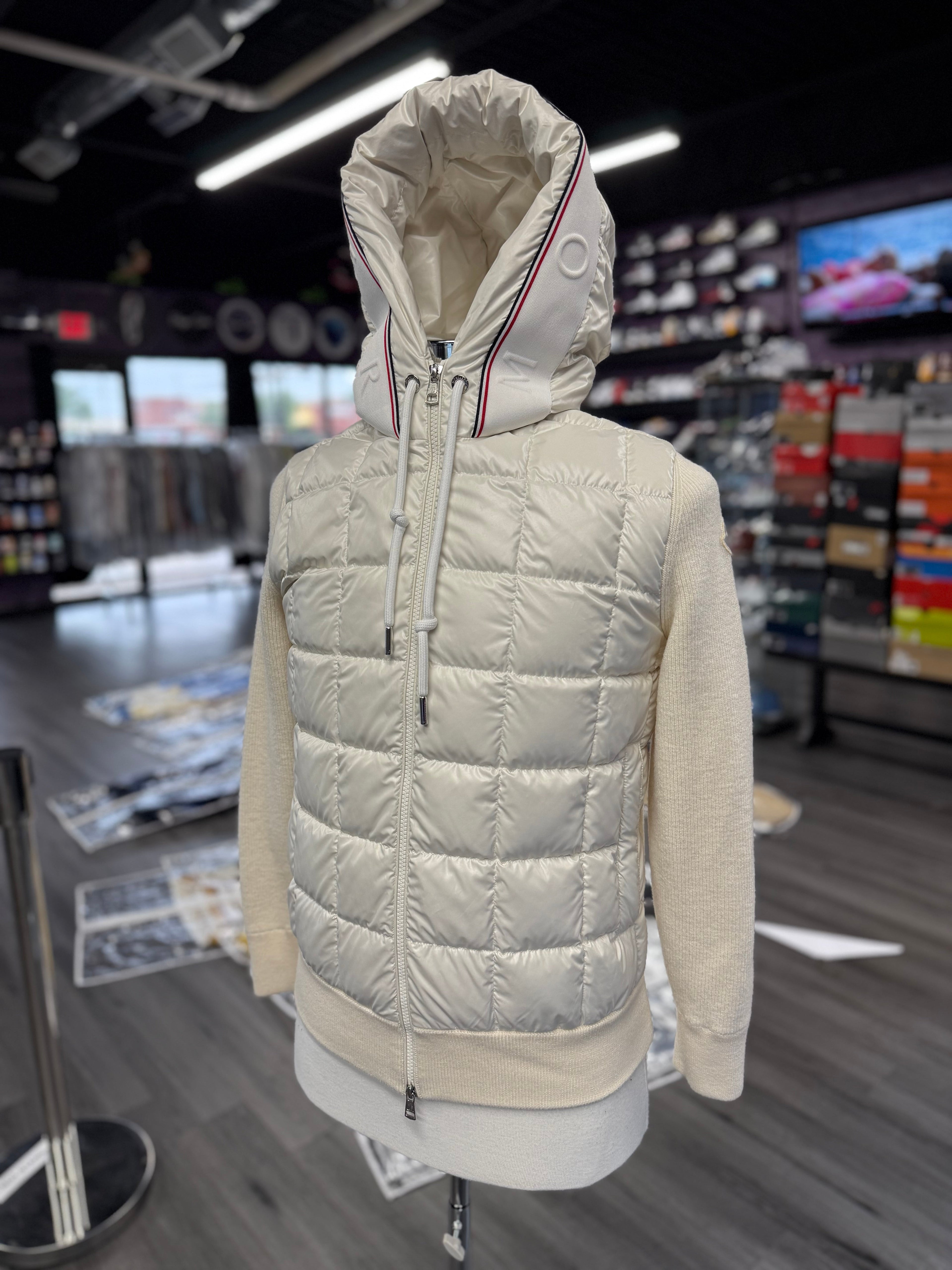 Moncler Paneled Down Jacket