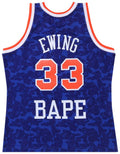 Bape X Mitchnell & Ness New York Knicks Ewing Jersey