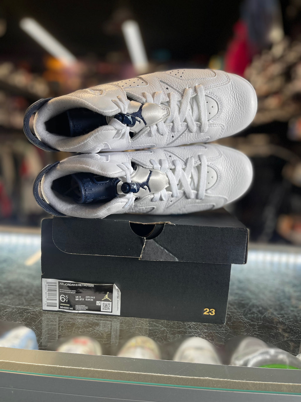 2022 Air Jordan Retro 6 "Midnight Navy" (GS)
