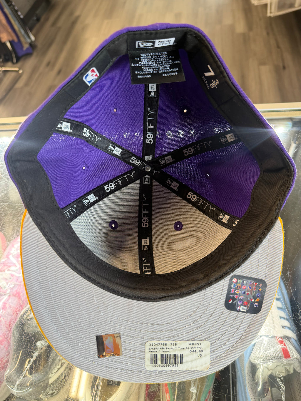 New Era 59FIFTY Fitted Hat “Lakers Away”