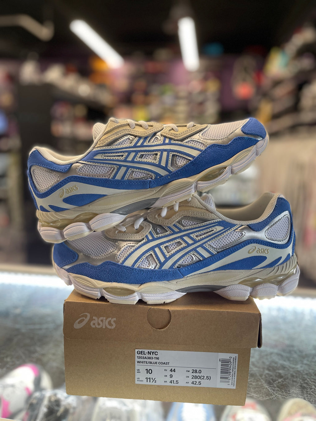 ASICS Gel-NYC "White Blue Coat"