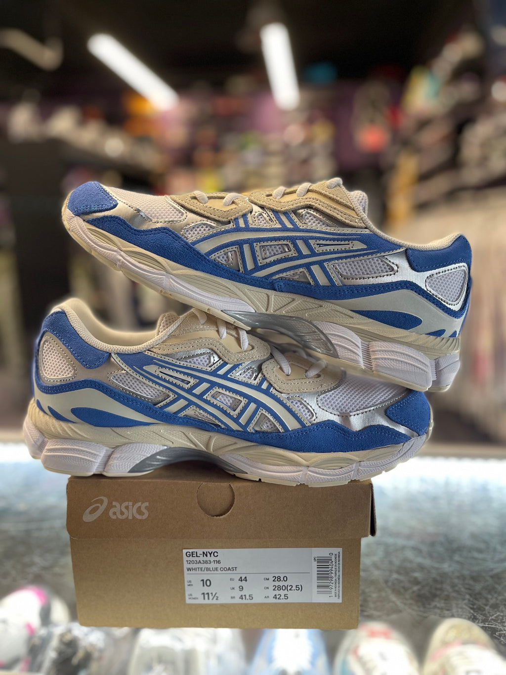ASICS Gel-NYC "White Blue Coat"