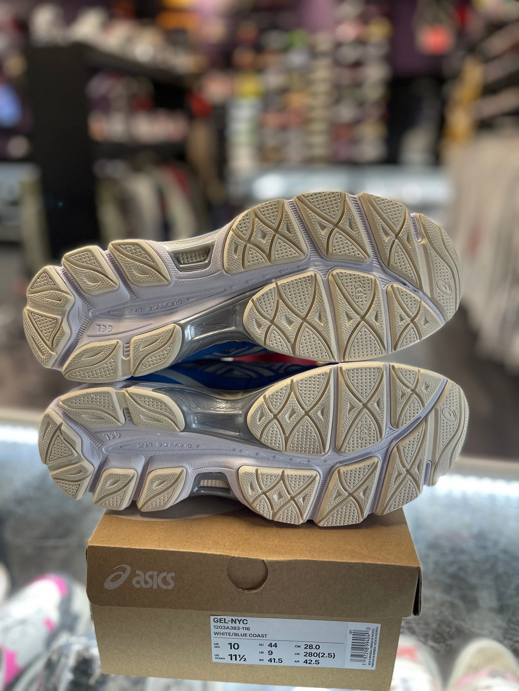 ASICS Gel-NYC "White Blue Coat"