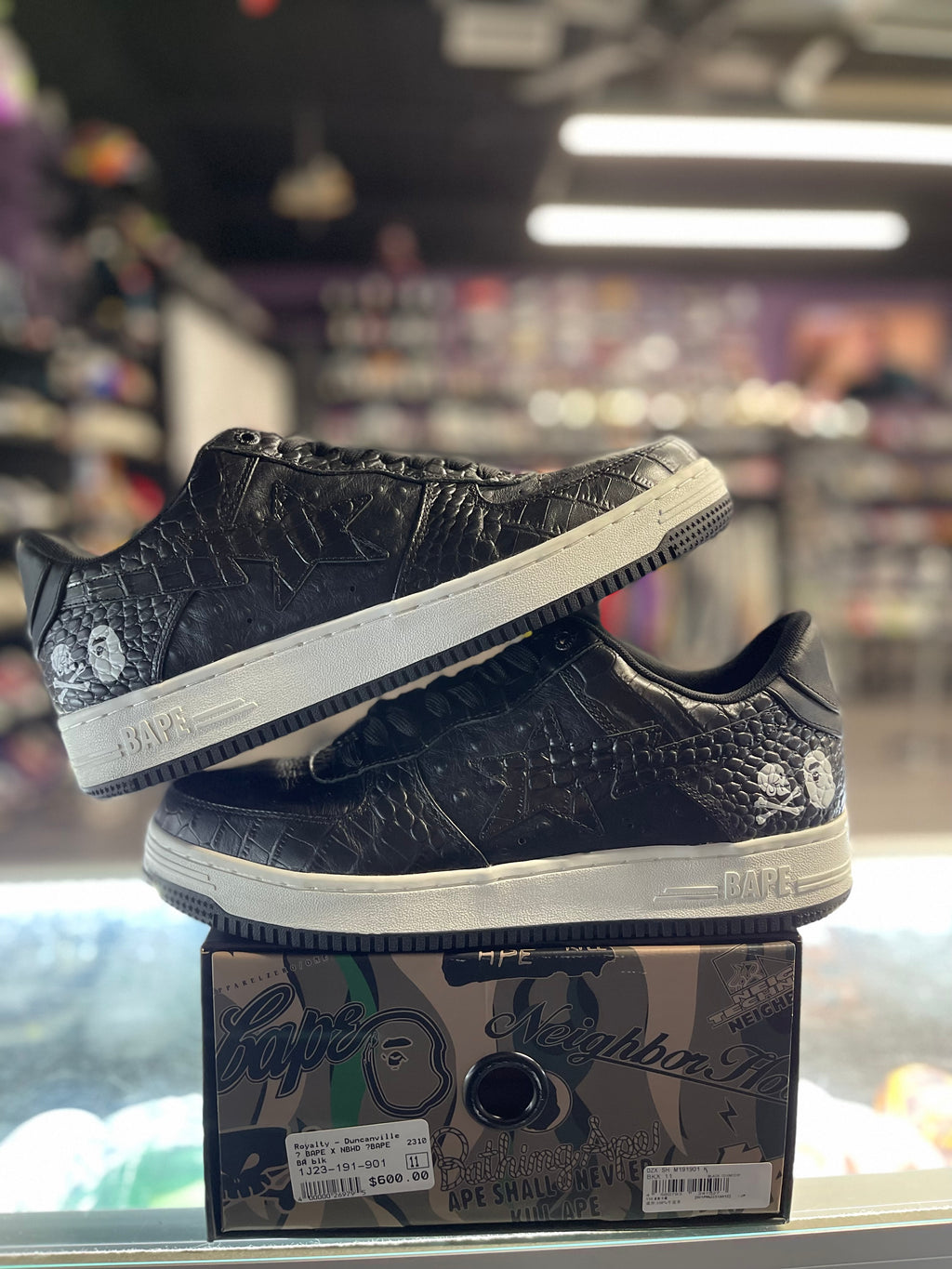 2023 A Bathing Ape Bape Sta "Neighborhood Black"
