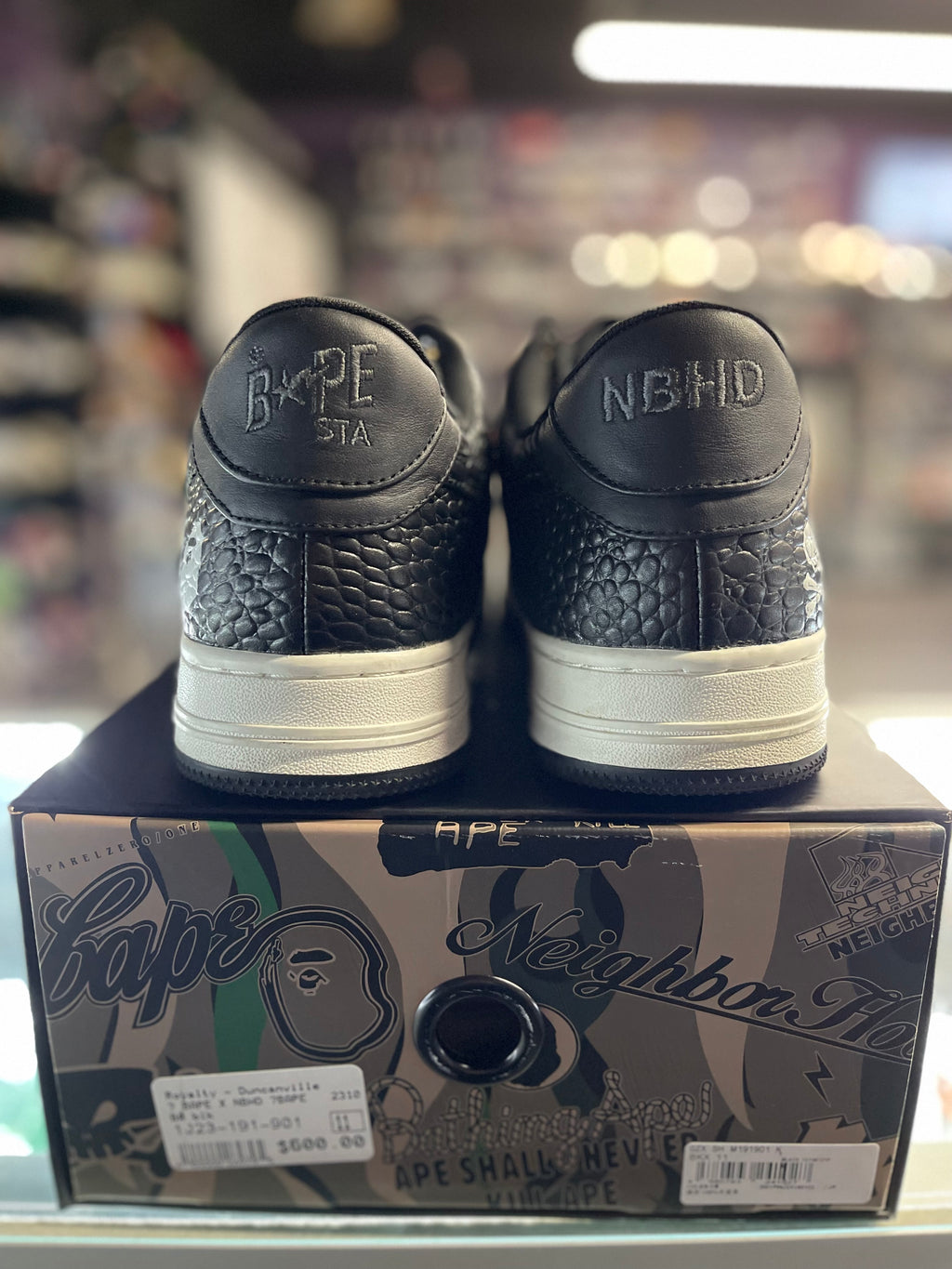 2023 A Bathing Ape Bape Sta "Neighborhood Black"