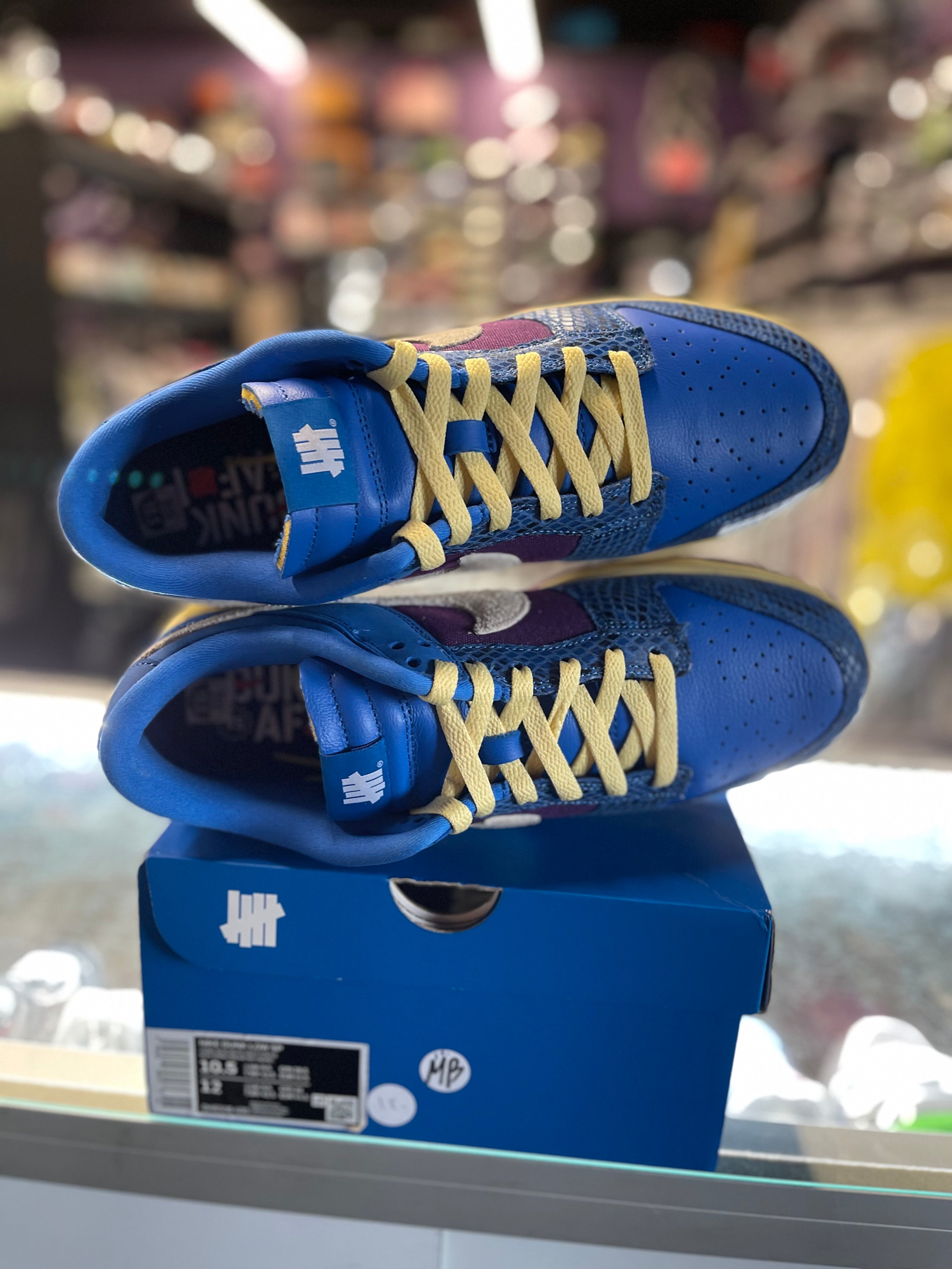2021 Nike Dunk Low "Undefeated 5 On It Dunk vs. AF1"