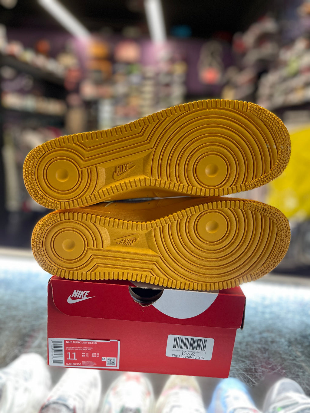2021 Nike Air Force 1 Low "Off-White ICA University Gold"