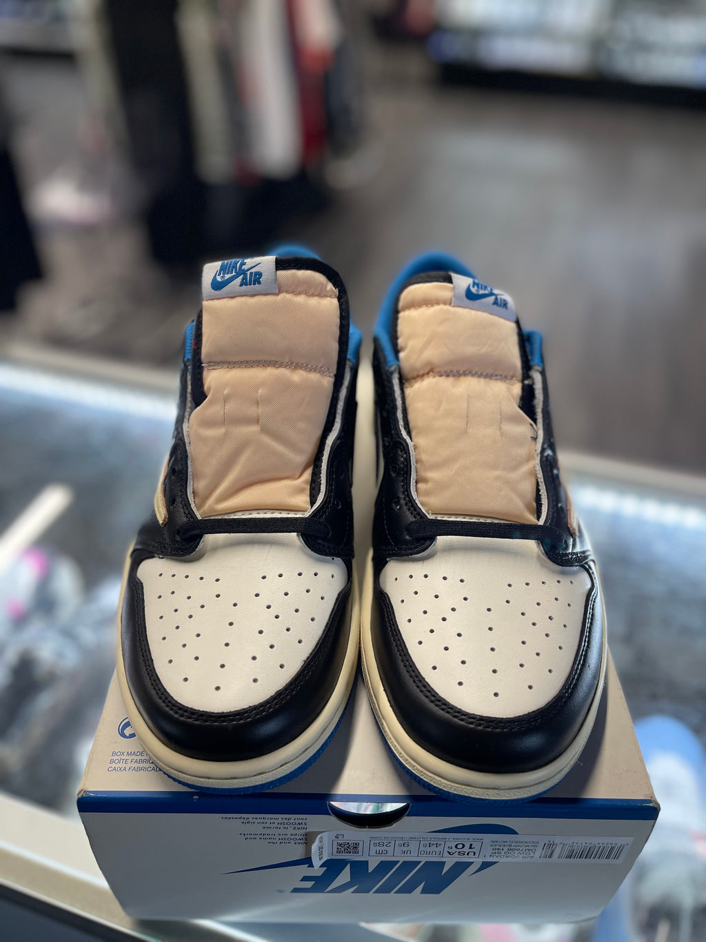 2021 Air Jordan Retro 1 Low "Fragment x Travis Scott"