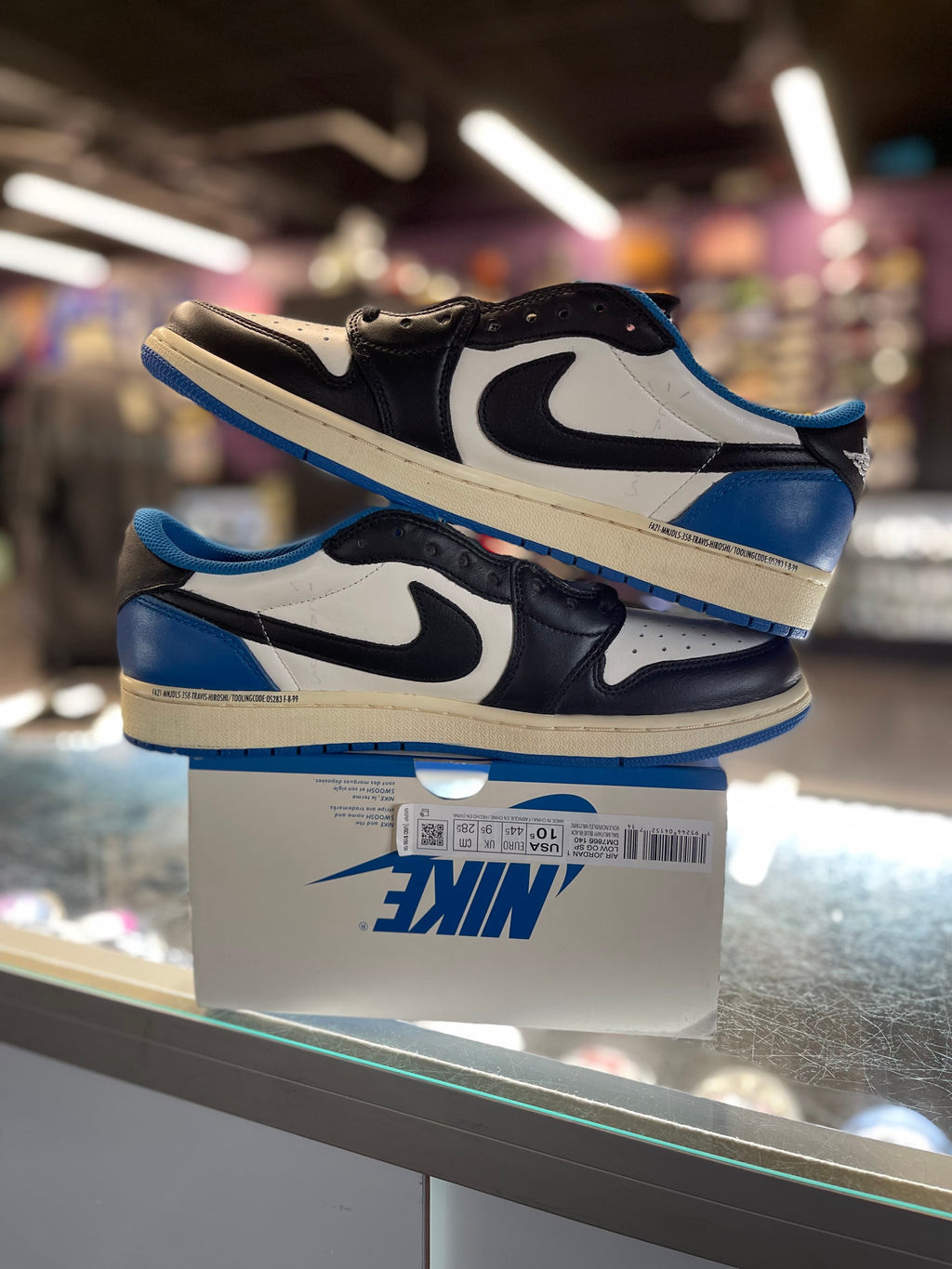 2021 Air Jordan Retro 1 Low "Fragment x Travis Scott"