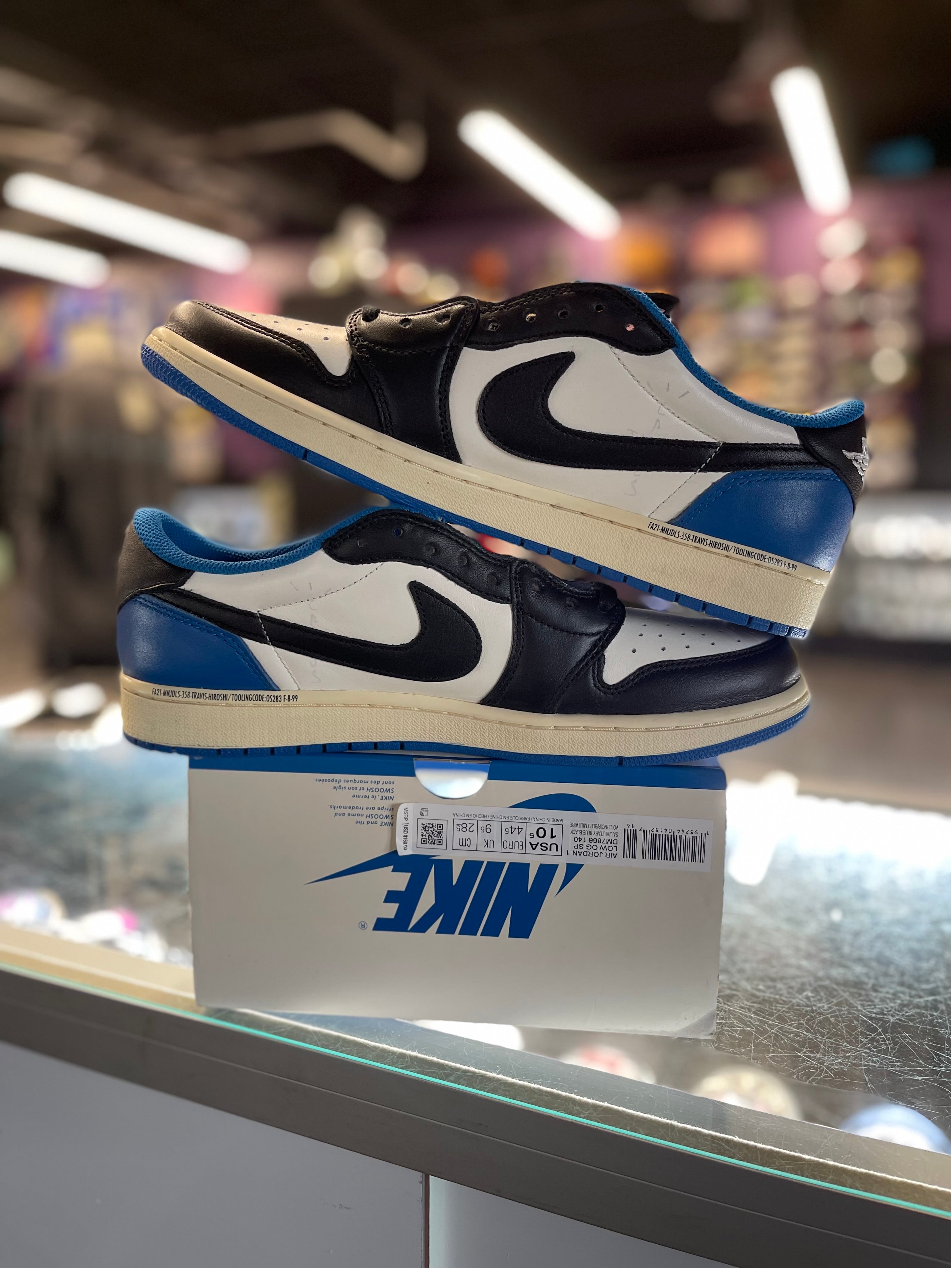 2021 Air Jordan Retro 1 Low "Fragment x Travis Scott"
