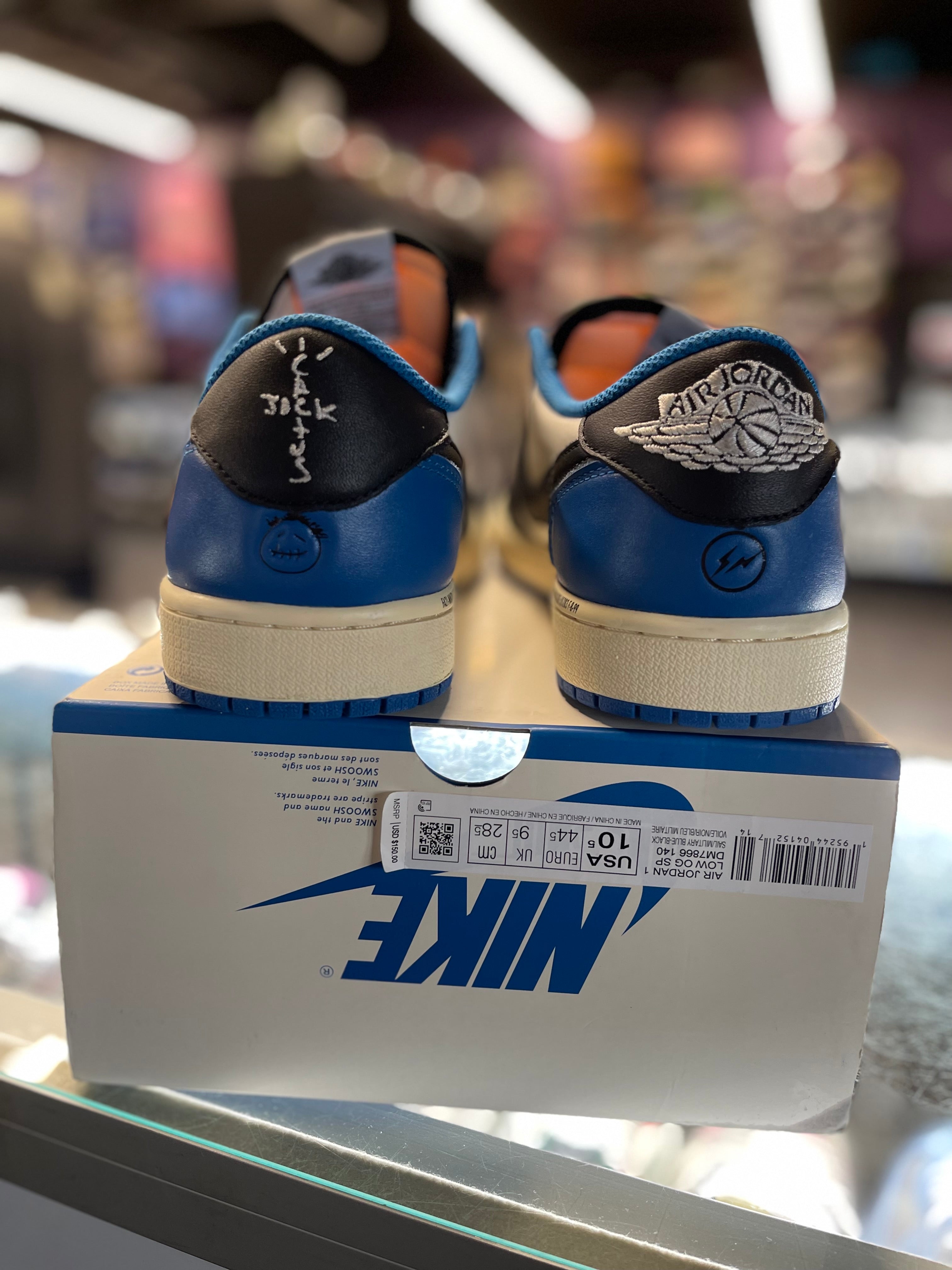 2021 Air Jordan Retro 1 Low "Fragment x Travis Scott"