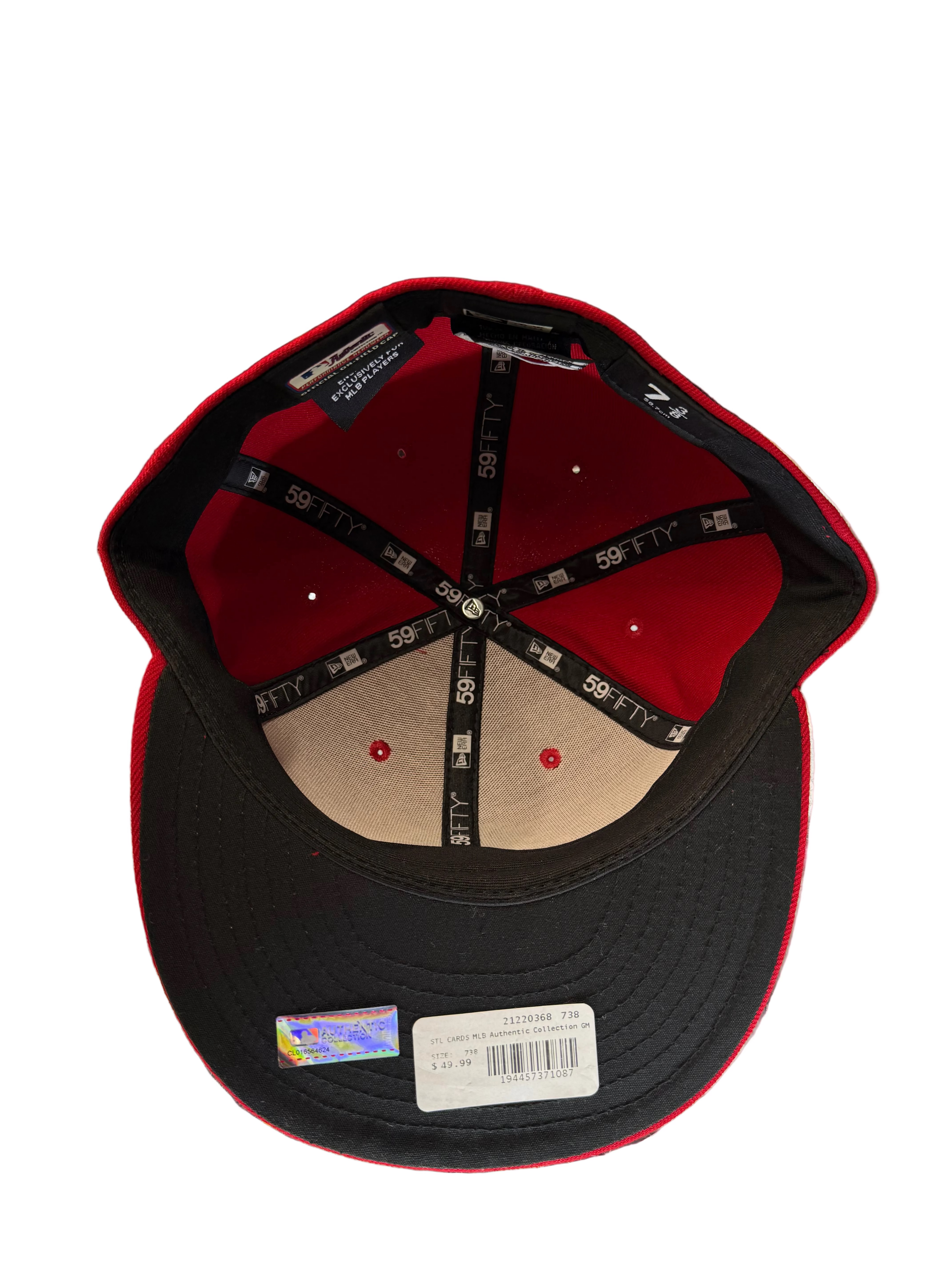 New Era 59Fifty Fitted hat “Saint Louis Cardinals Red"