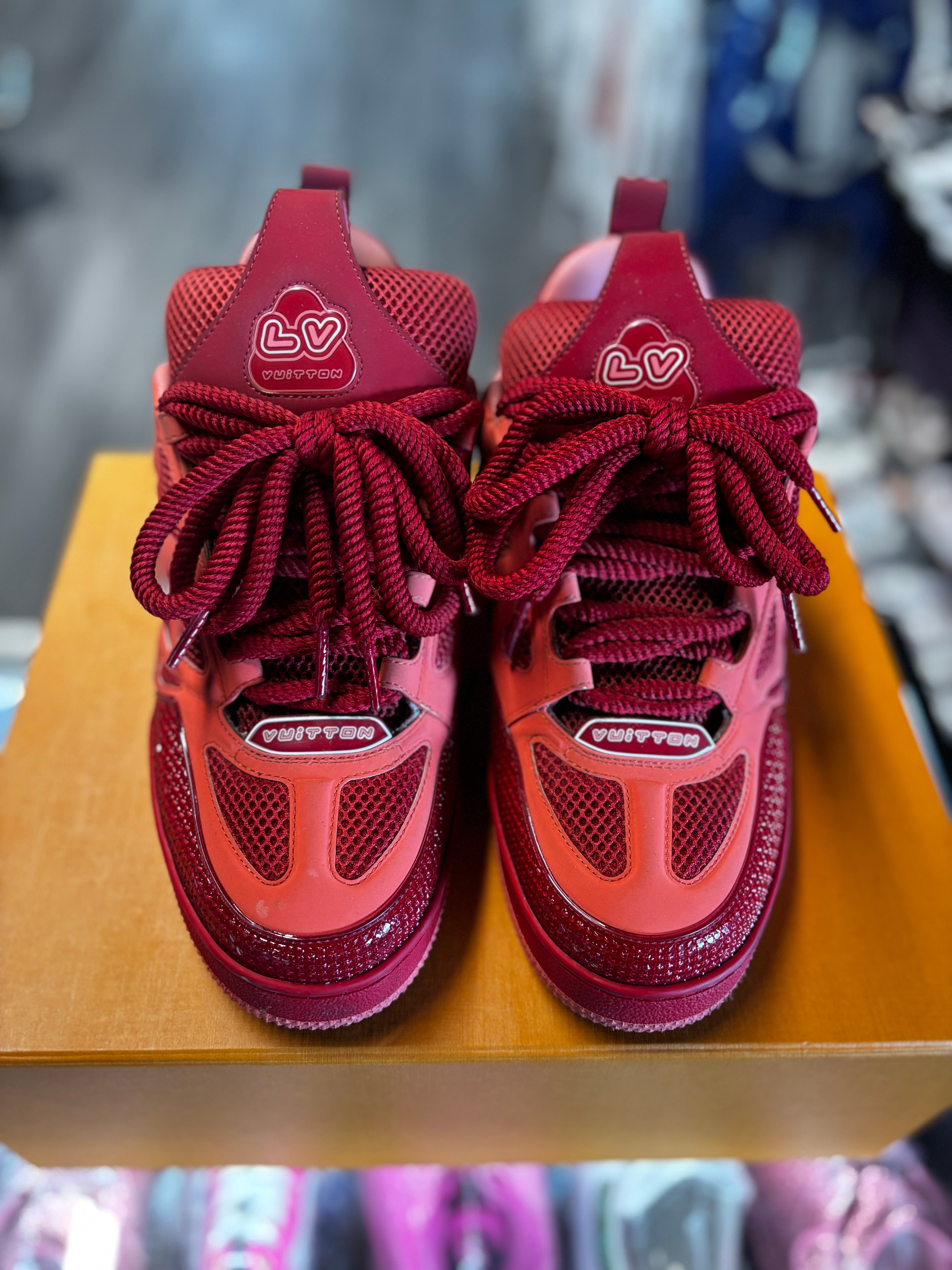 Louis Vuitton LV Skate Sneaker "Red White"
