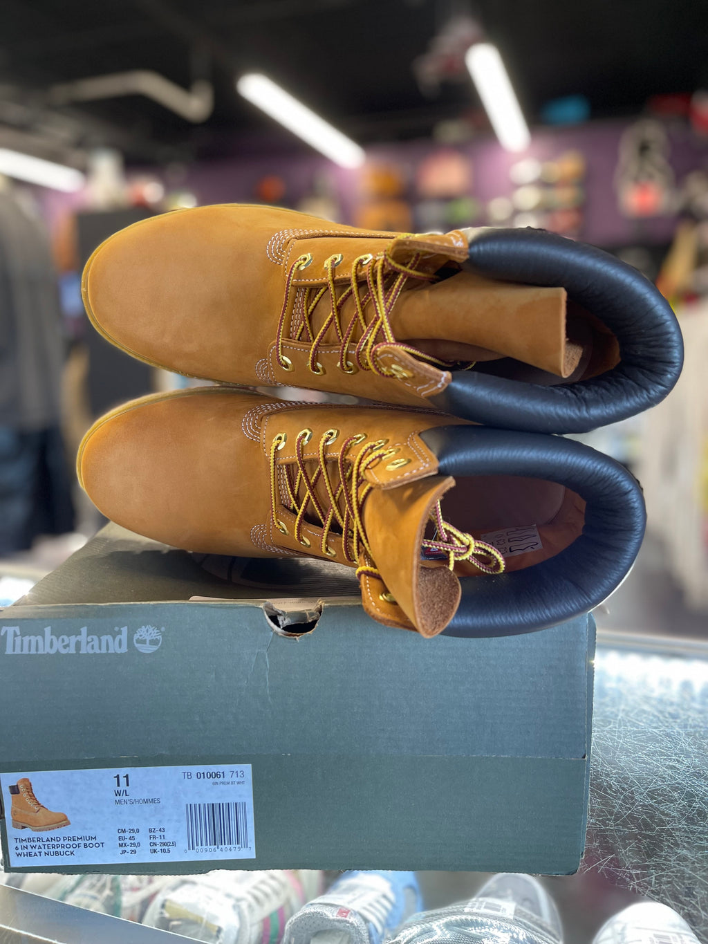 2019 Timberland 6"Premium Waterproof Boof "Wheat"