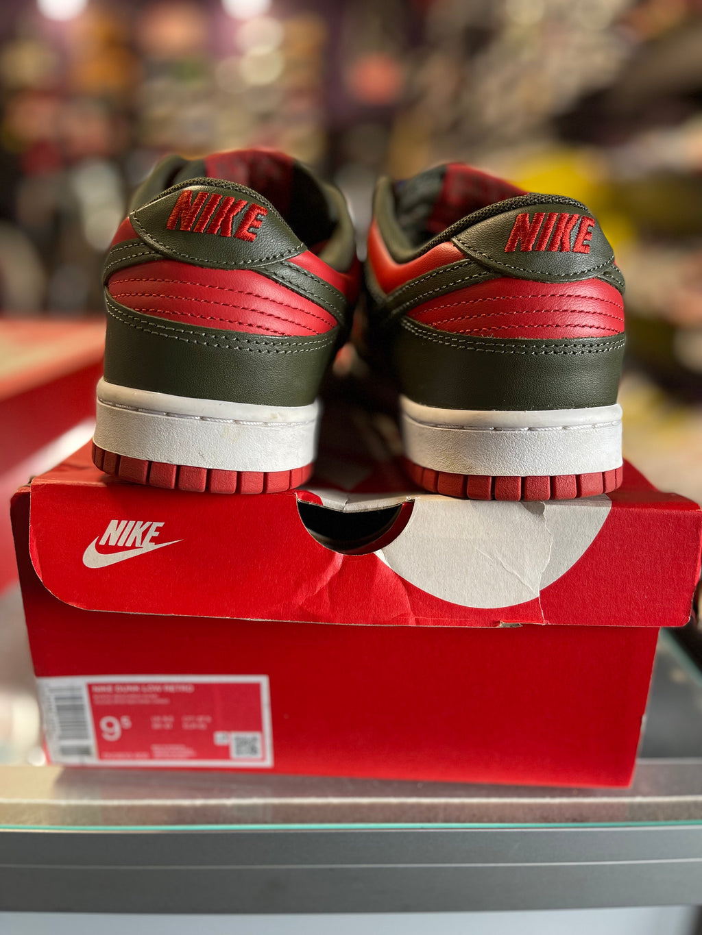 2023 Nike Dunk Low "Mystic Red Cargo Khaki"