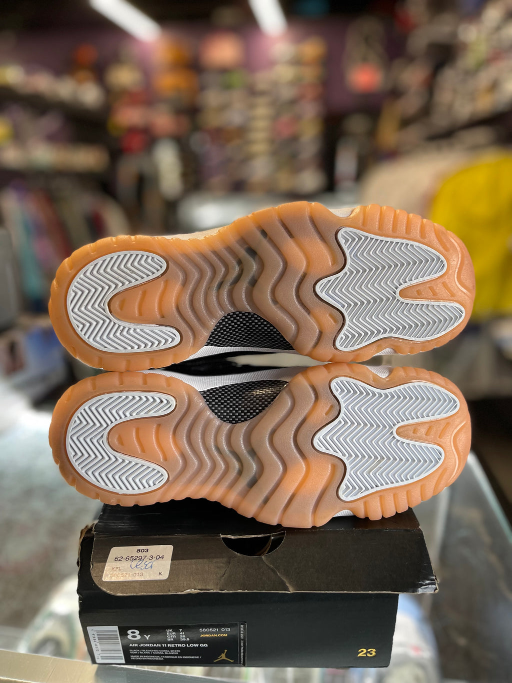 2018 Air Jordan 11 Retro Low "Bleached Coral" (GS)