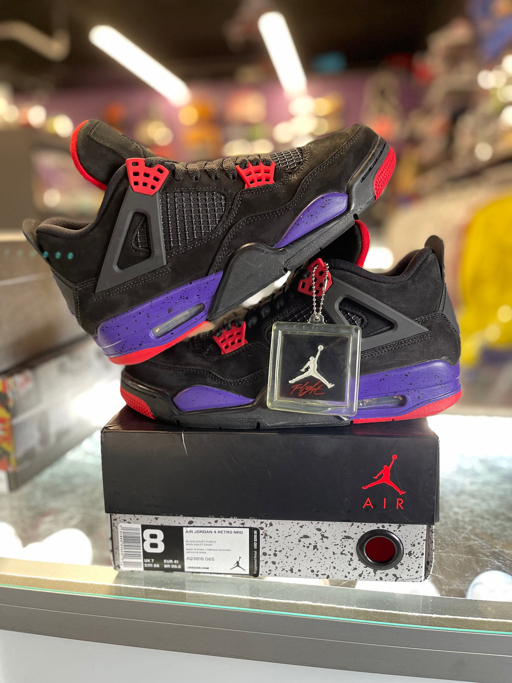 2018 Air Jordan Retro 4 "Raptors”