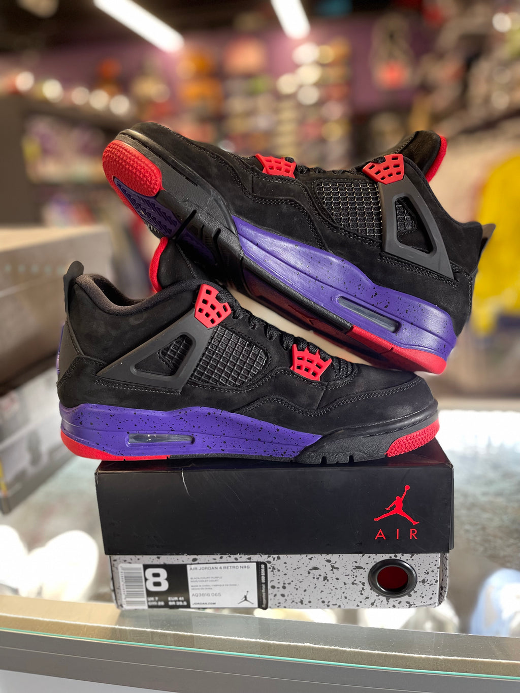2018 Air Jordan Retro 4 "Raptors”
