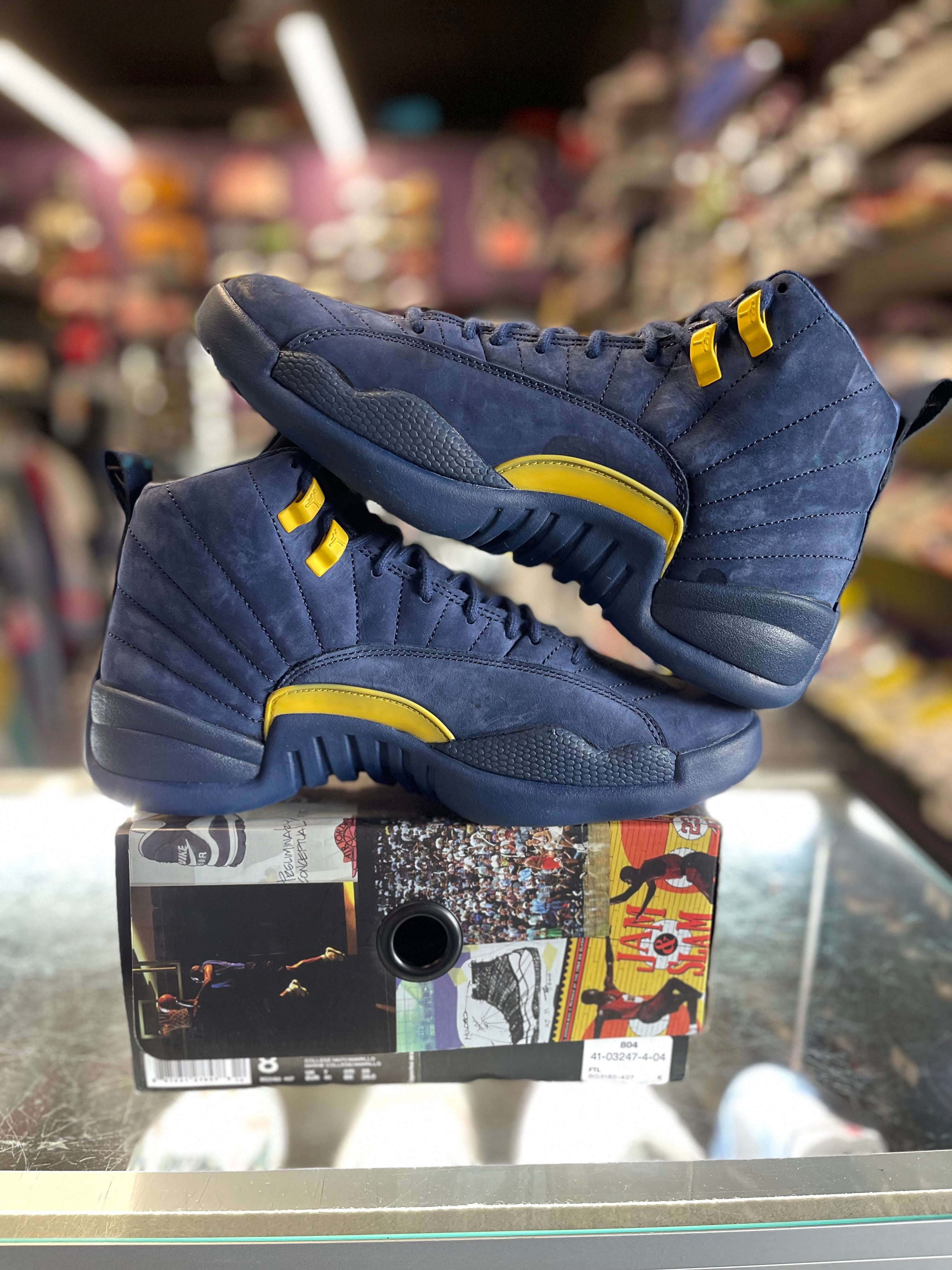 2018 Air Jordan 12 Retro "Michigan"