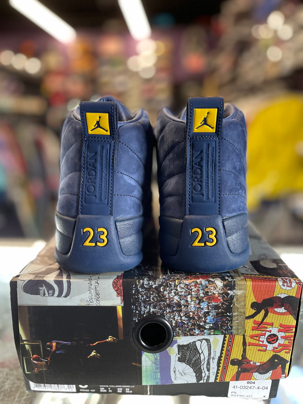 2018 Air Jordan 12 Retro "Michigan"