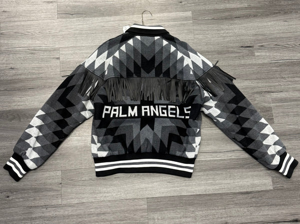 Palm Angels Fringe Jacket "Black/Grey"