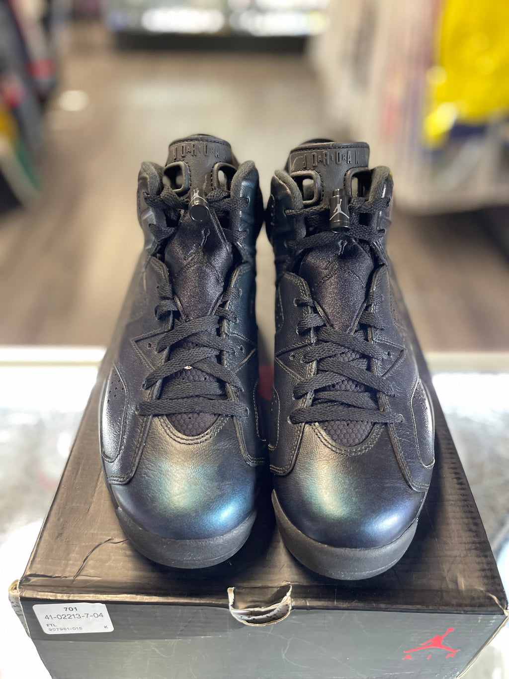 2017 Air Jordan Retro 6 "All-Star Chameleon"
