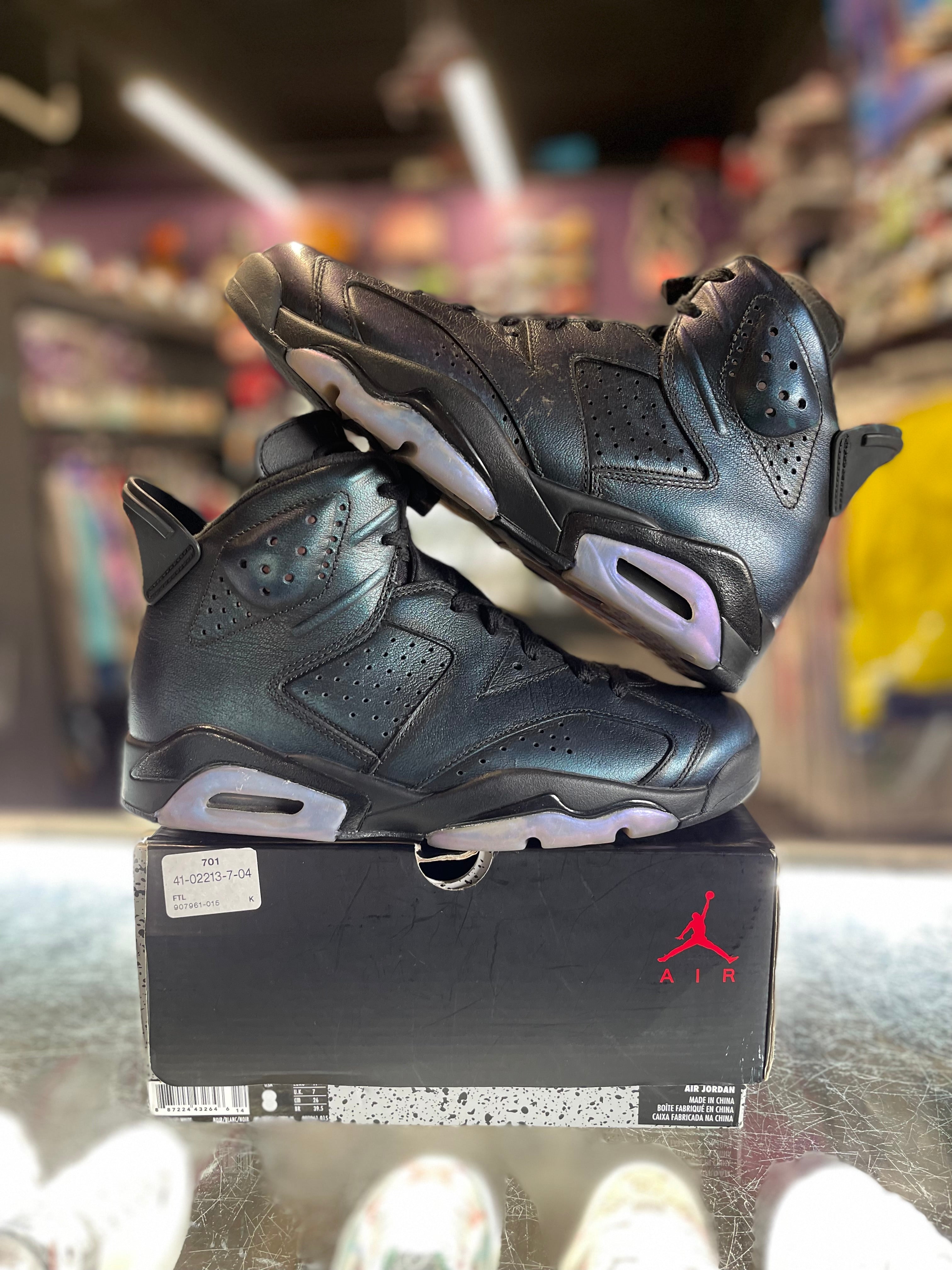 2017 Air Jordan Retro 6 "All-Star Chameleon"