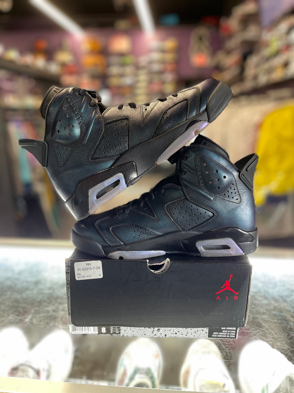 2017 Air Jordan Retro 6 "All-Star Chameleon"