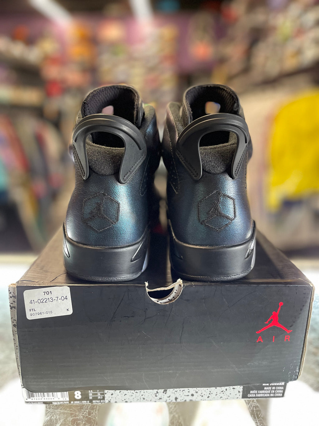2017 Air Jordan Retro 6 "All-Star Chameleon"