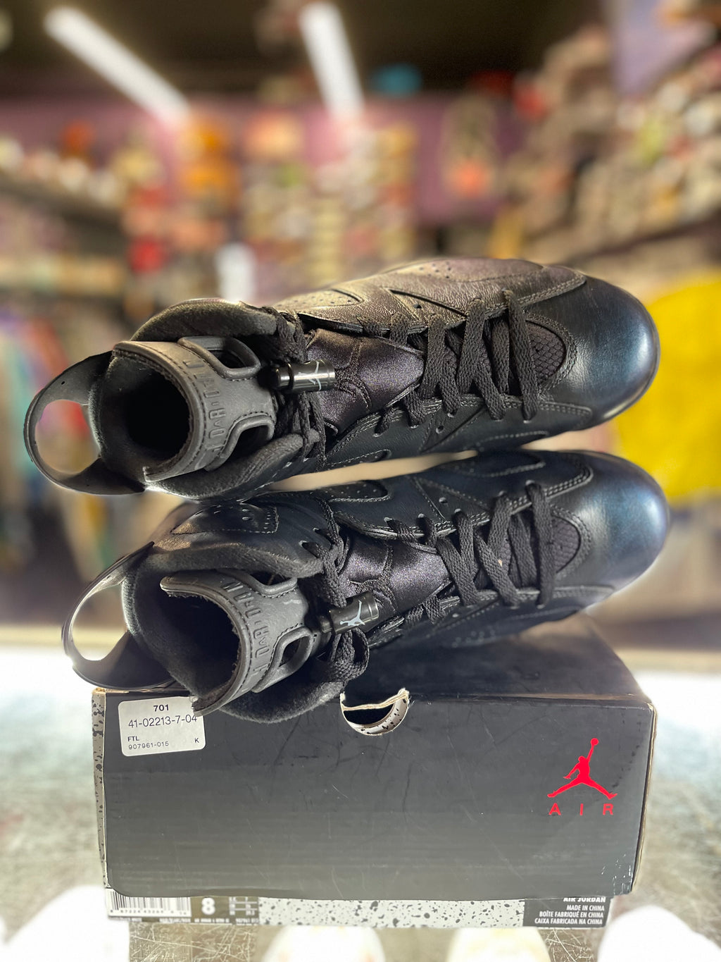 2017 Air Jordan Retro 6 "All-Star Chameleon"