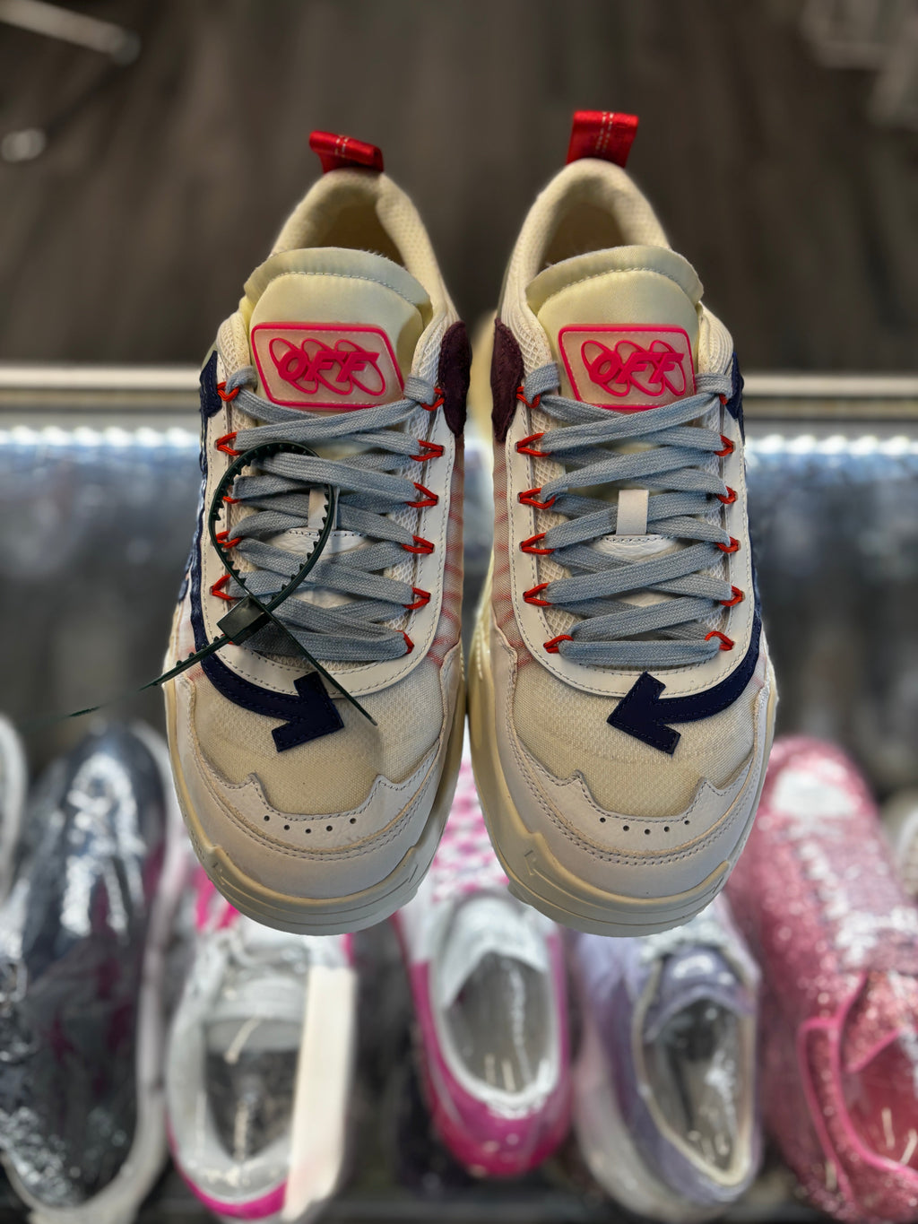 Off-White Odsy-1000 "Cream/White/Blue"