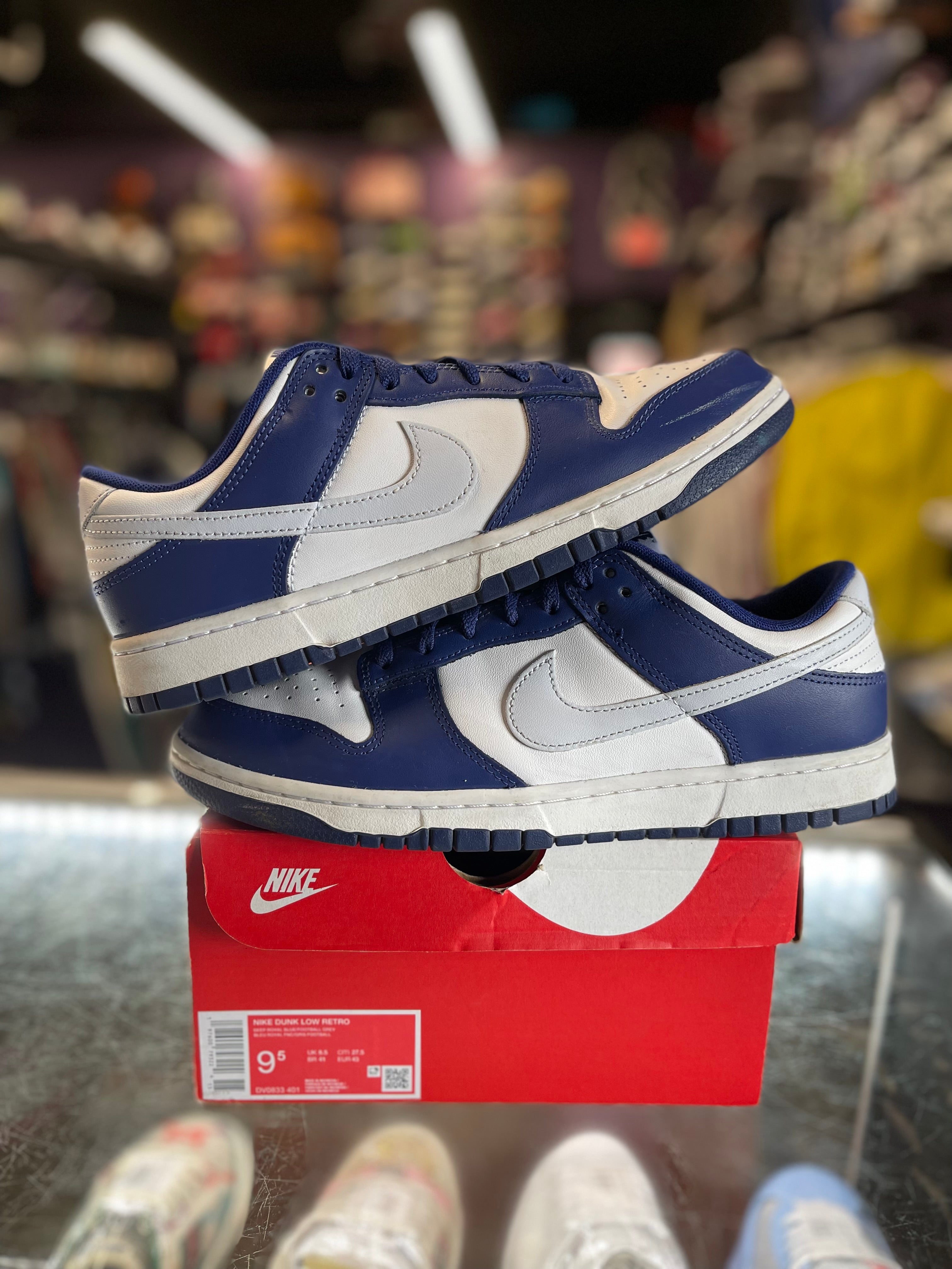 2024 Nike Dunk Low "Deep Royal Football Grey"