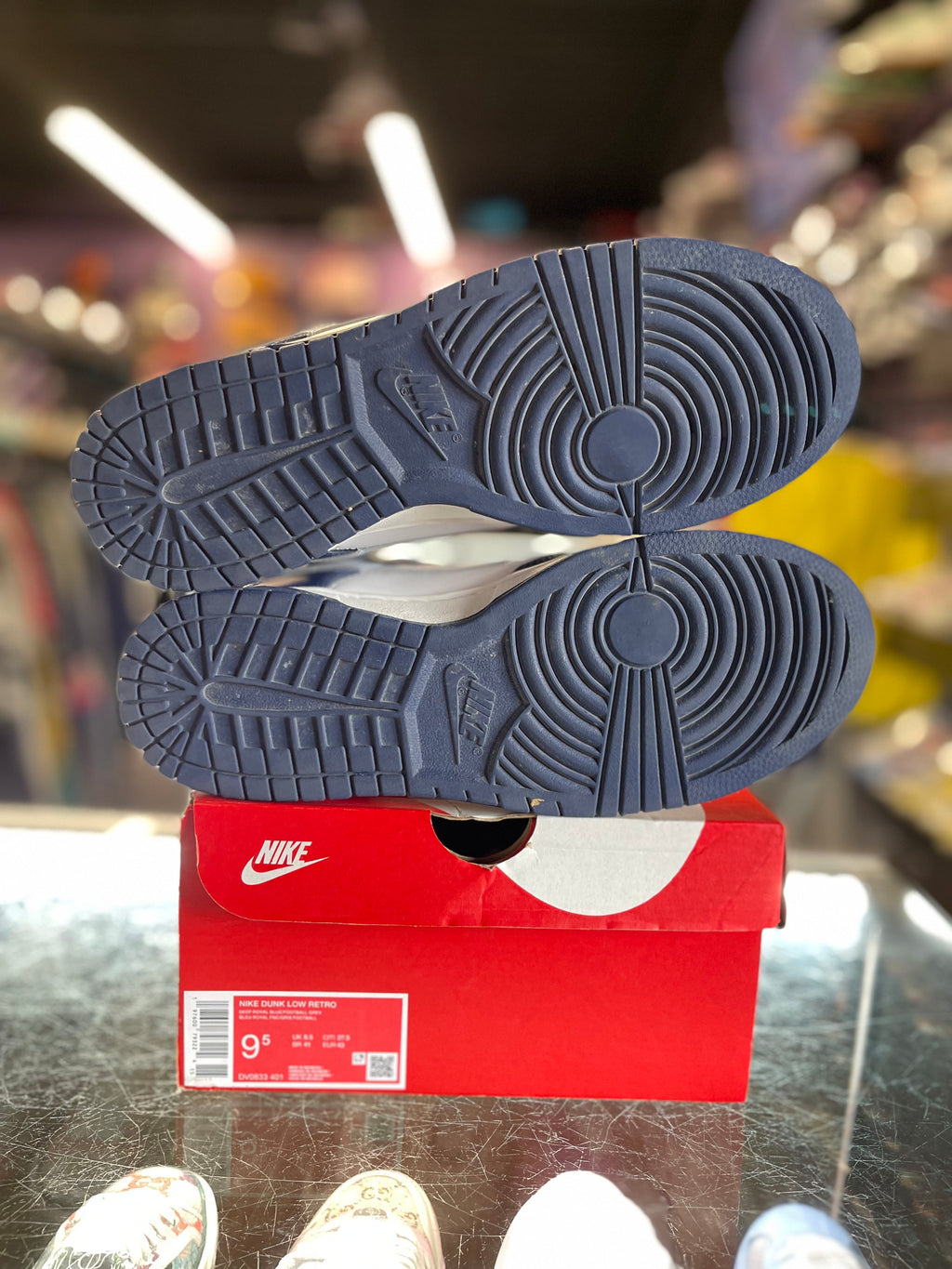 2024 Nike Dunk Low "Deep Royal Football Grey"