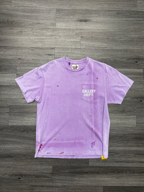 Gallery Dept Vintage Logo Painted Tee "Purple"