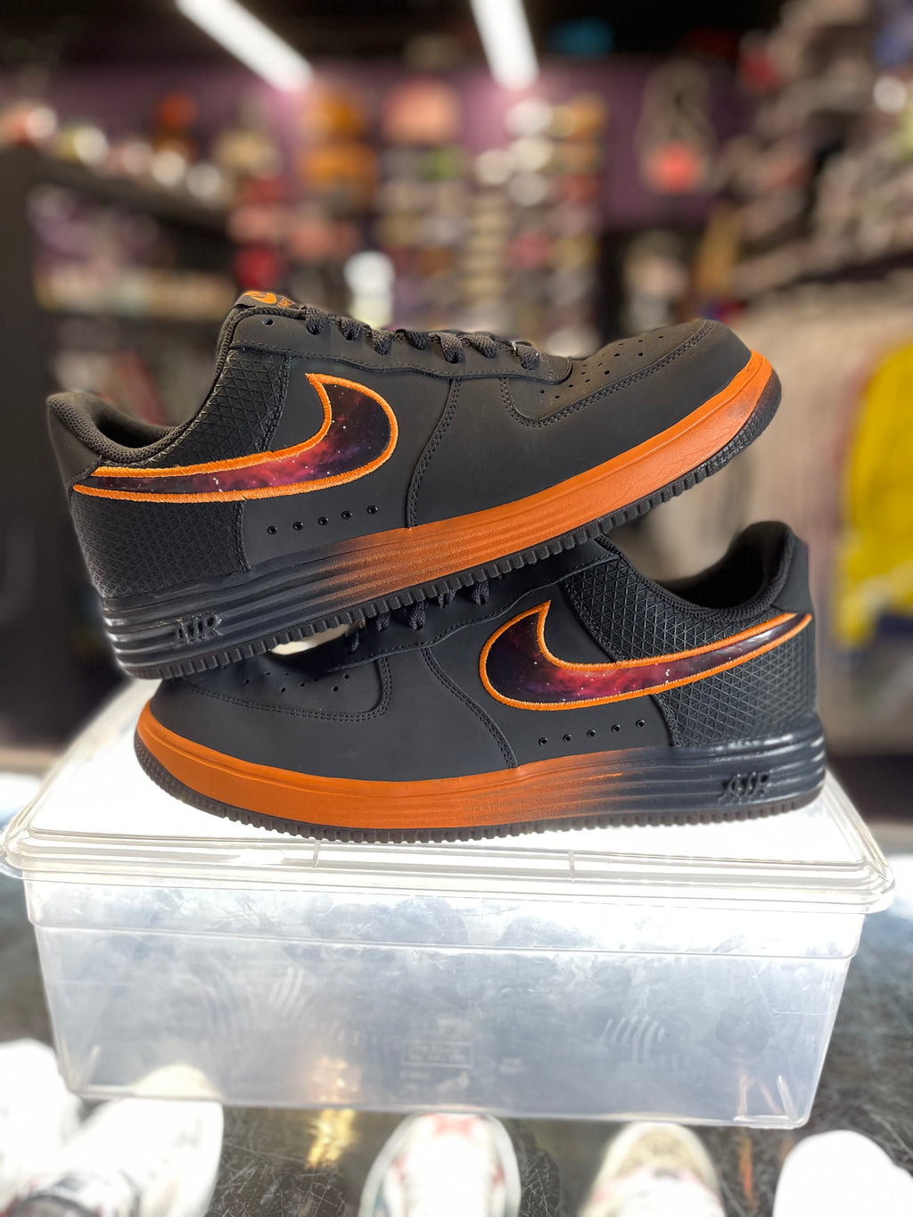 2013 Nike Air Lunar Force 1 Low "Superhuman Lebron Galaxy"
