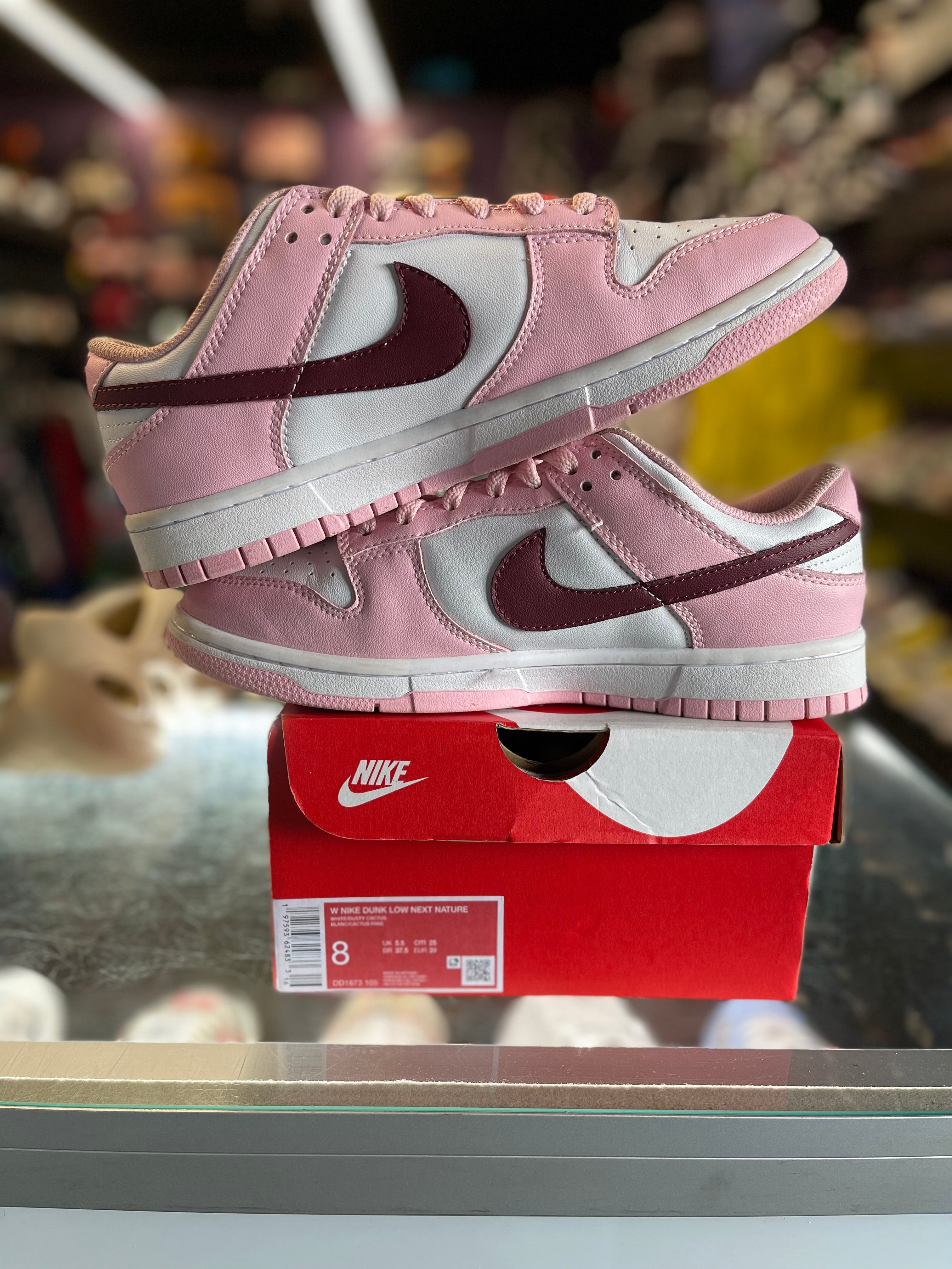 2021 Nike Dunk Low "Pink Foam Red White"