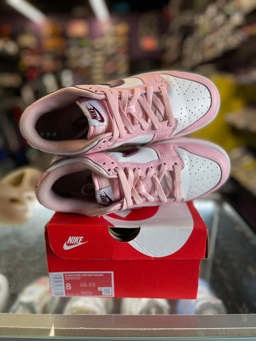 2021 Nike Dunk Low "Pink Foam Red White"