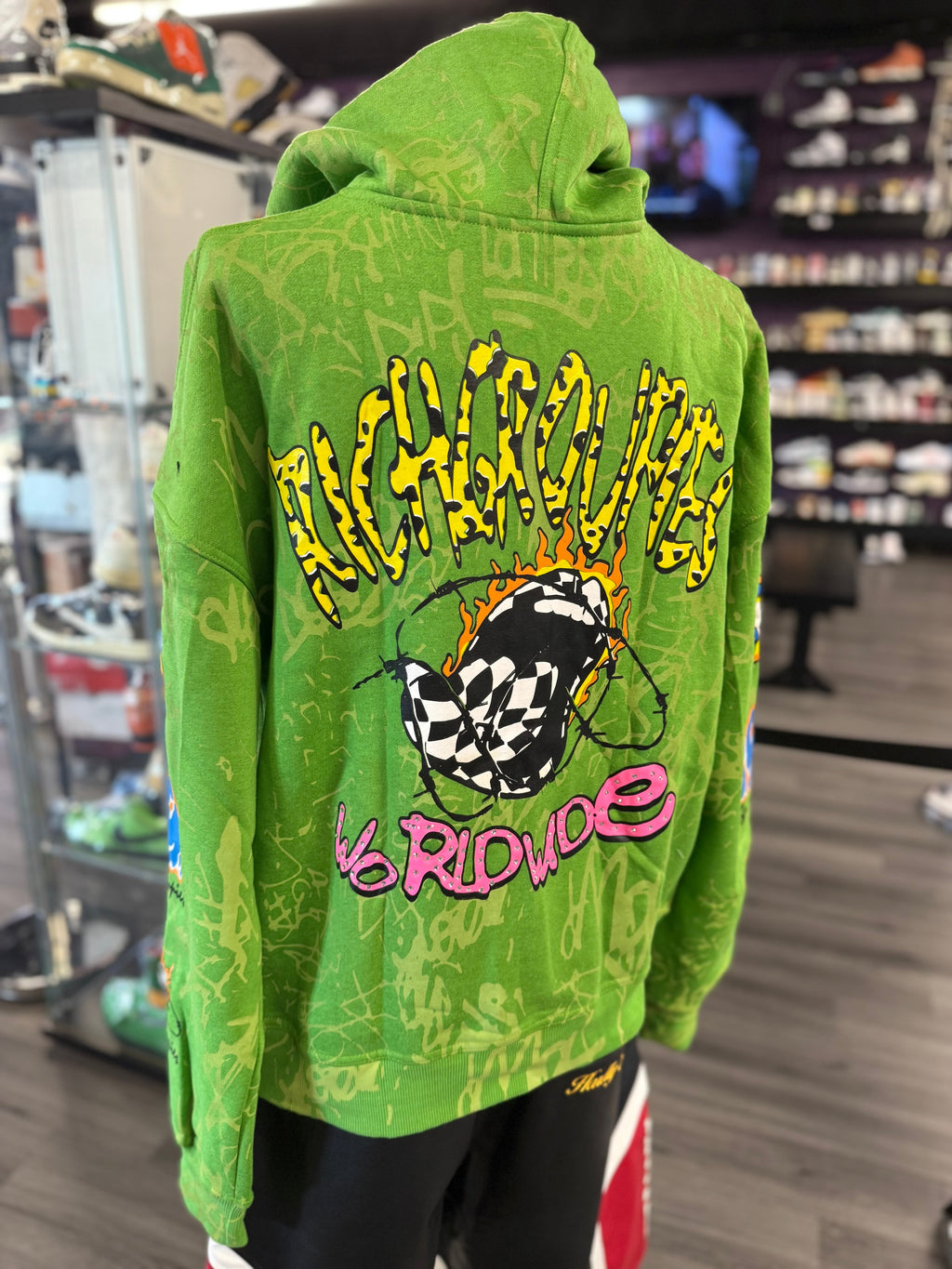 Rich Groupies Zip-Up Hoodie "RGE 99"