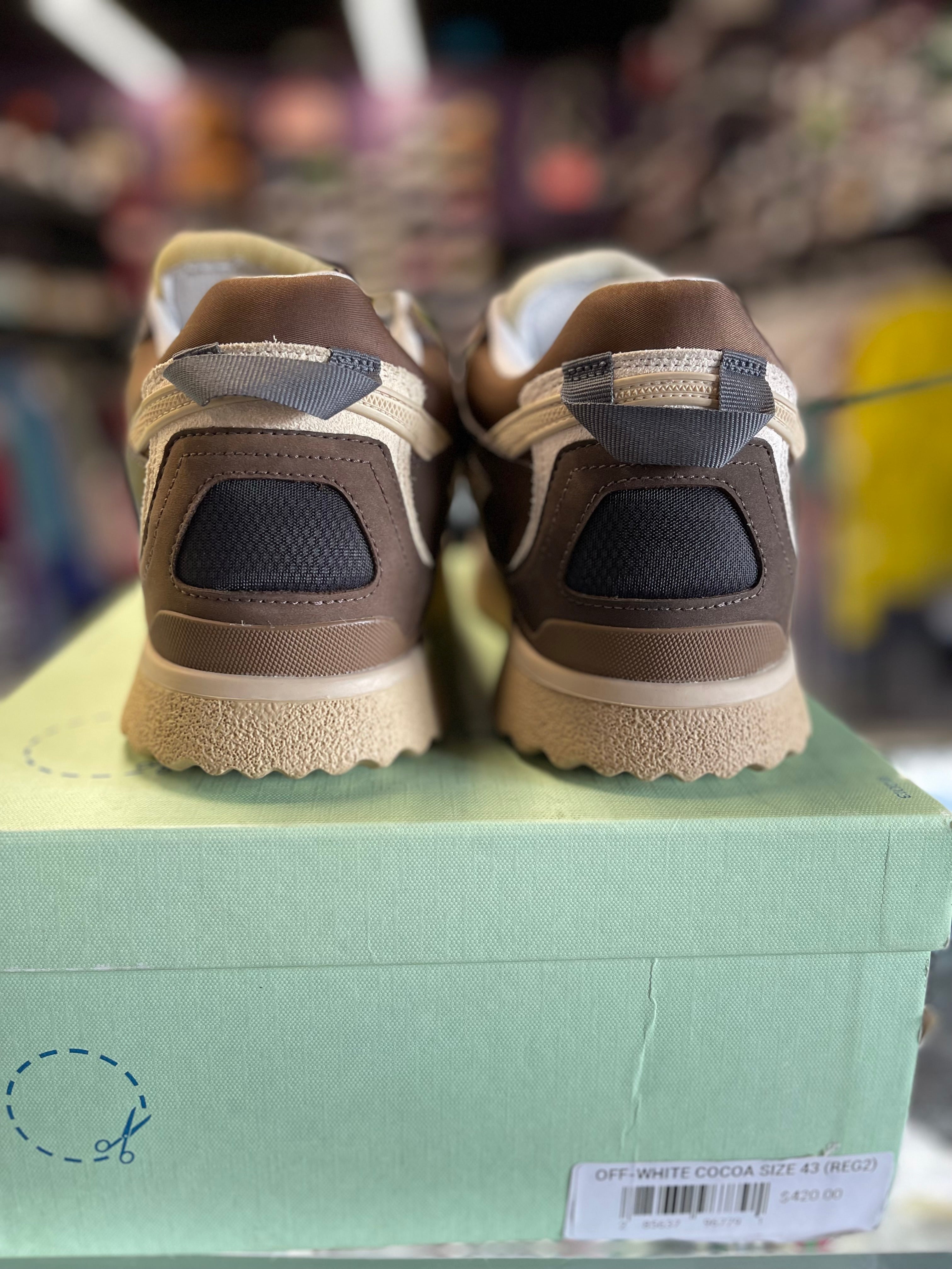 Off White New Sponge Mid Top "Brown/Beige"