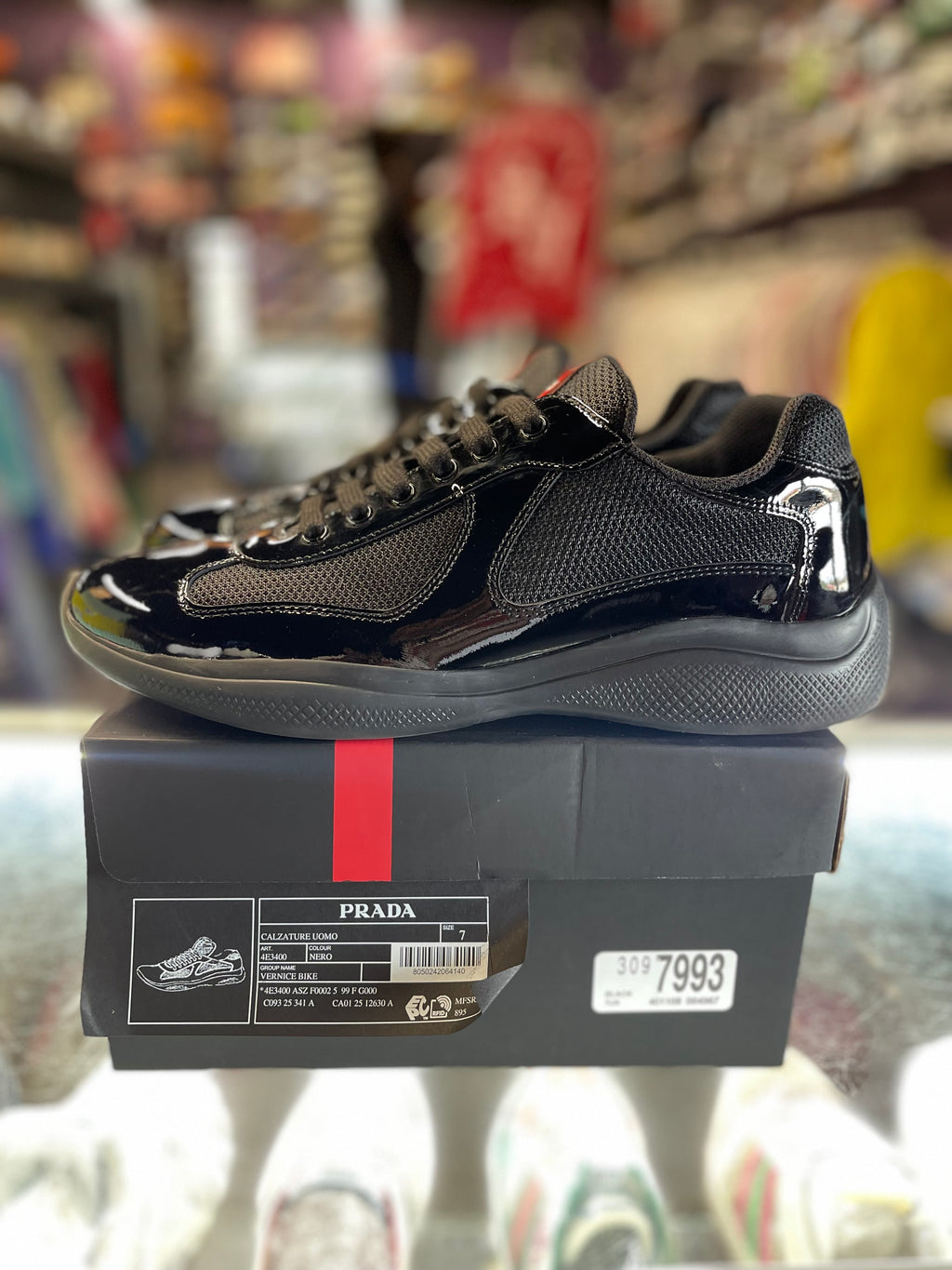 Prada Americas Cup "Patent Black"