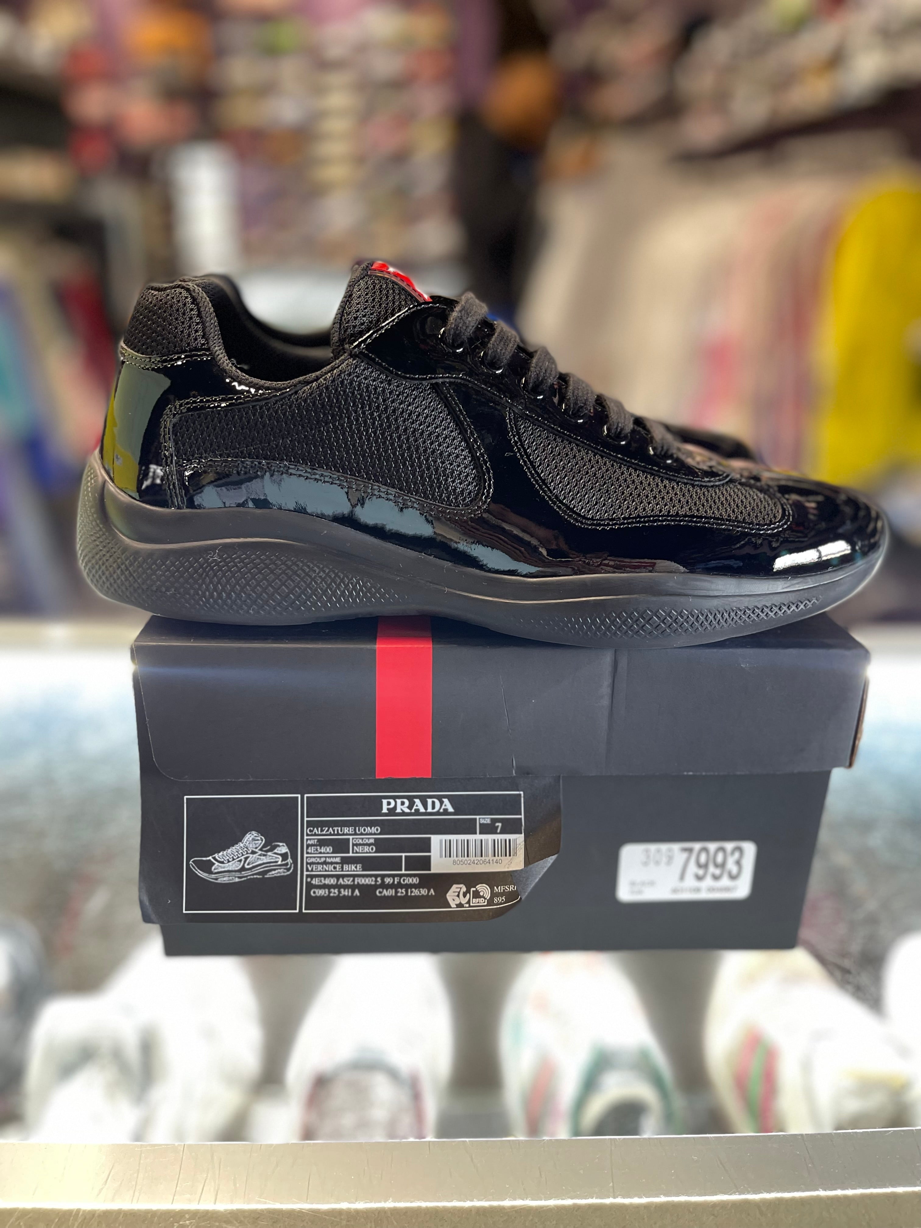 Prada Americas Cup "Patent Black"