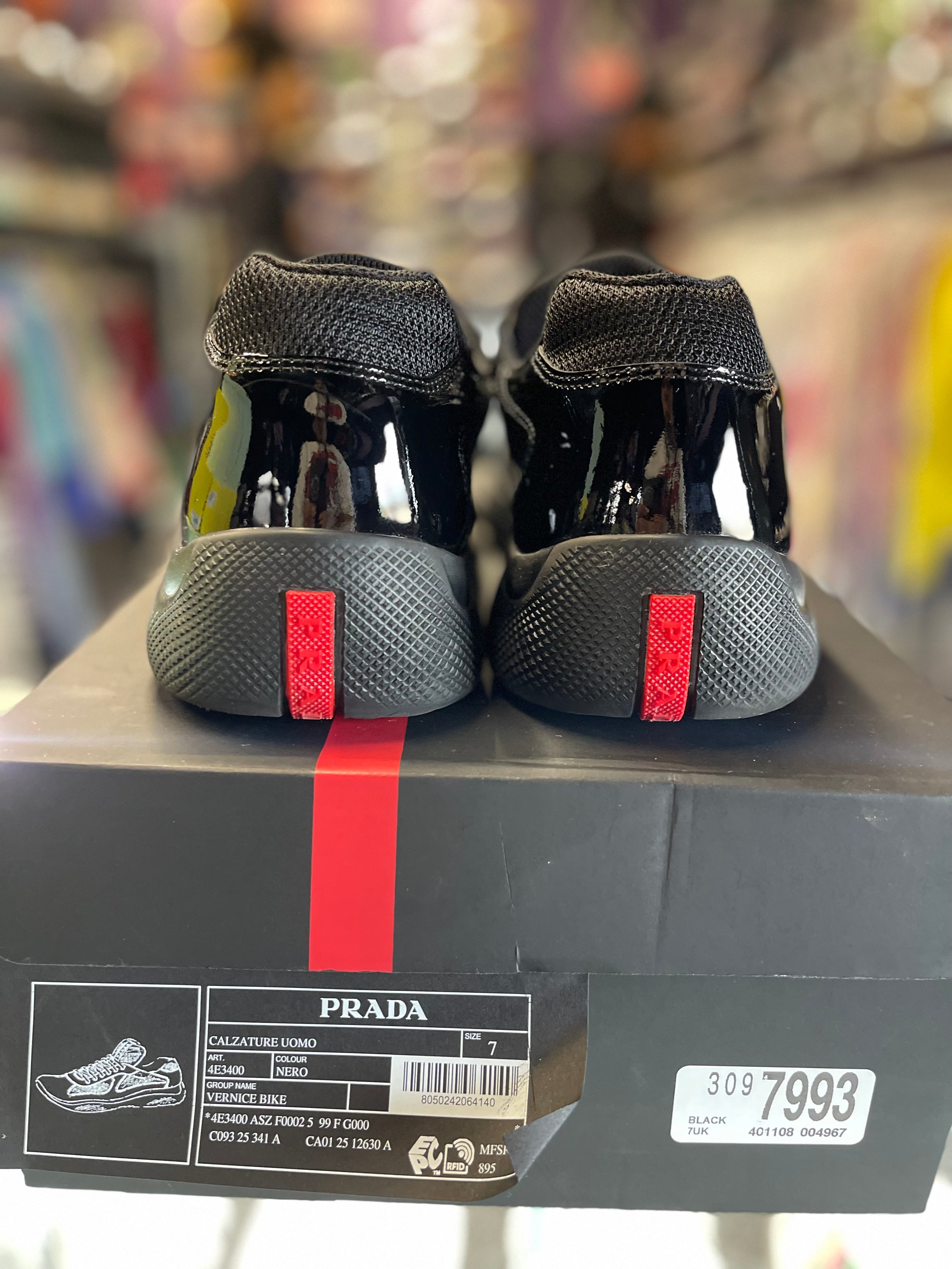 Prada Americas Cup "Patent Black"