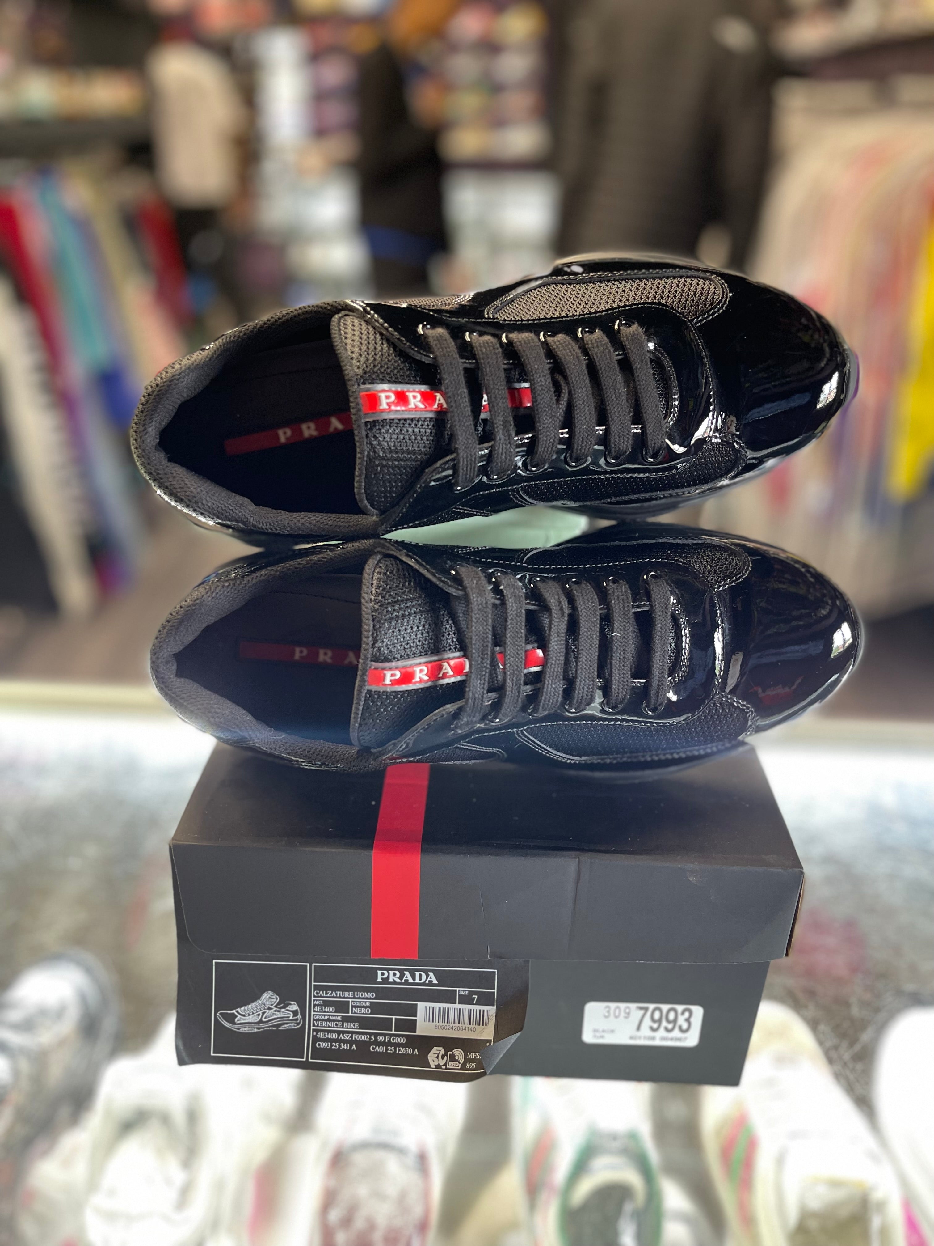 Prada Americas Cup "Patent Black"