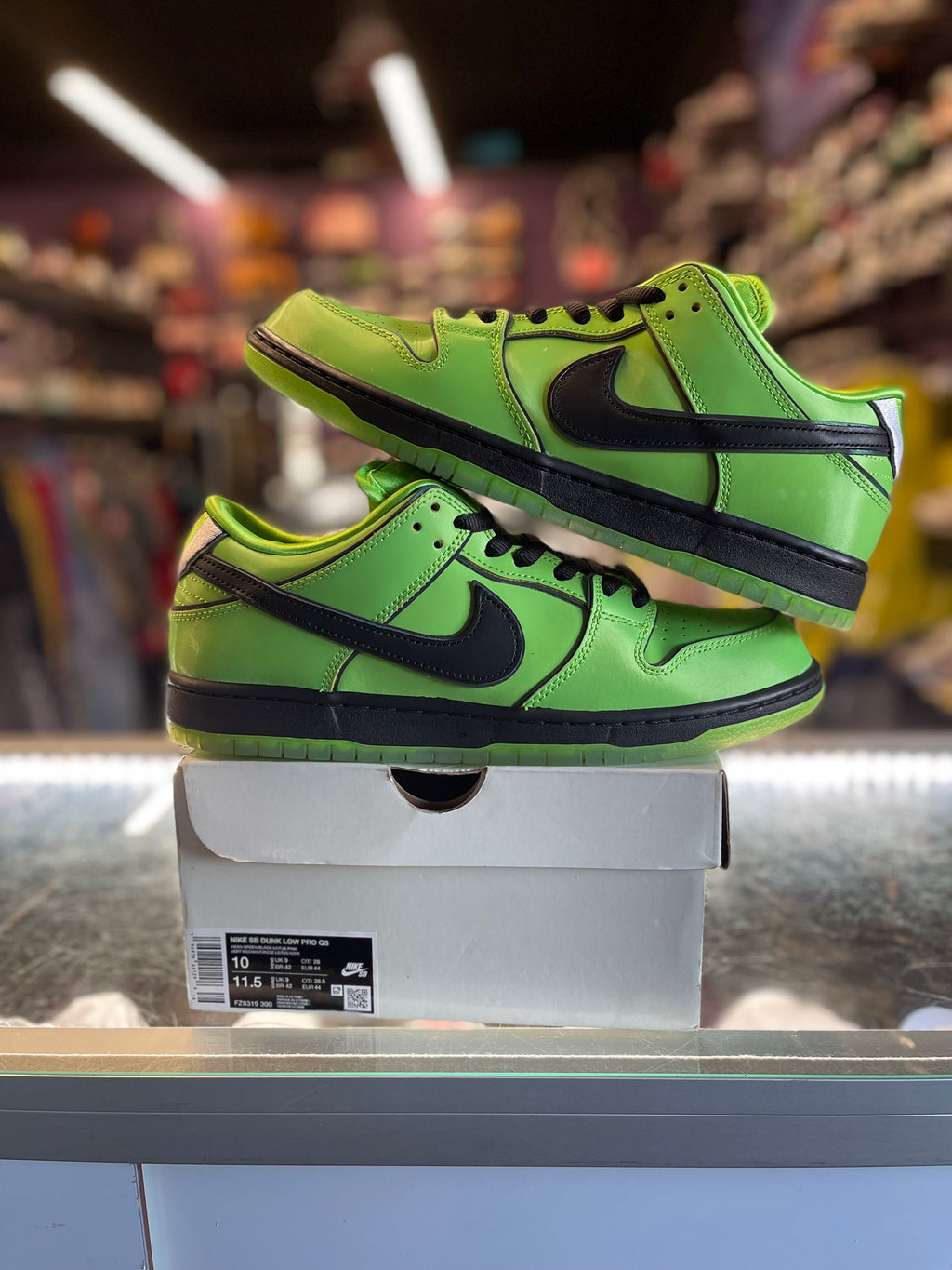 2023 Nike SB Dunk Low "The Powerpuff Girls Buttercup"