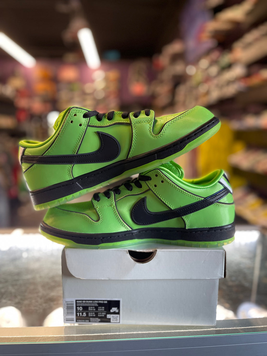 2023 Nike SB Dunk Low "The Powerpuff Girls Buttercup"
