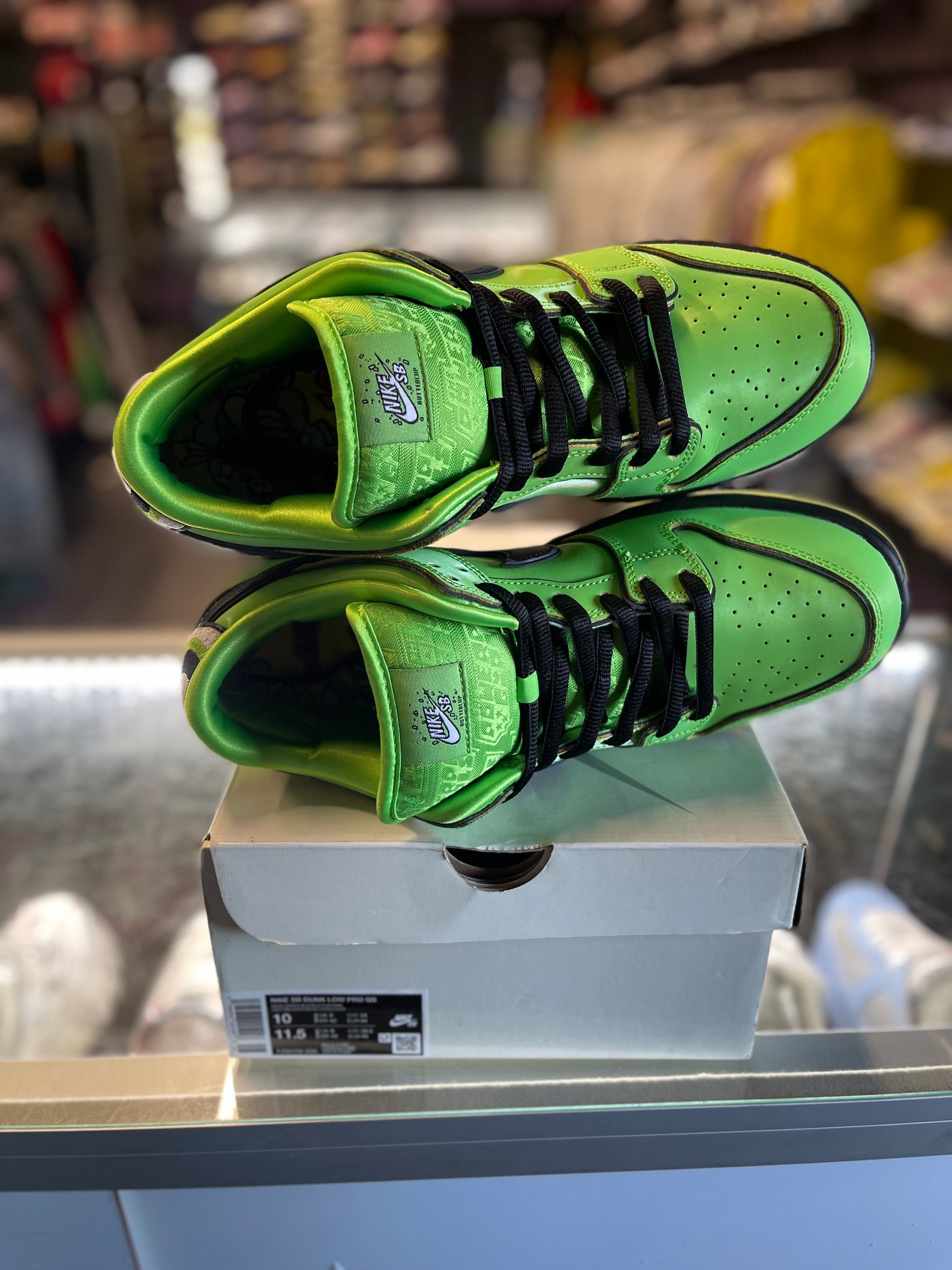 2023 Nike SB Dunk Low "The Powerpuff Girls Buttercup"